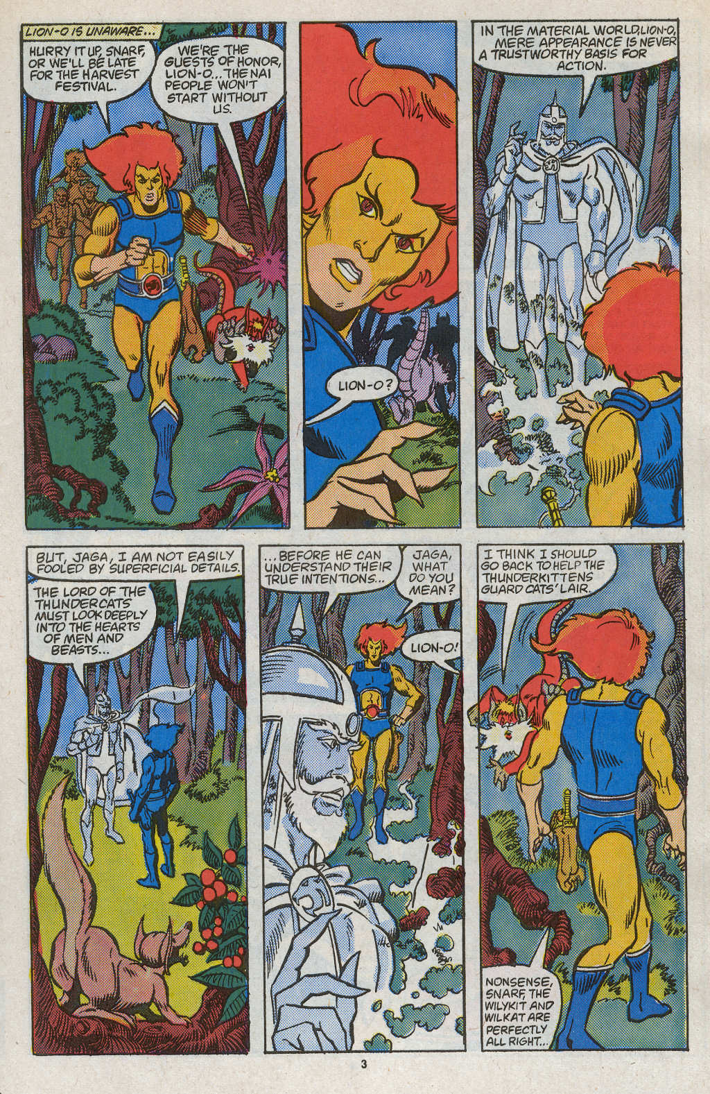 Read online ThunderCats (1985) comic -  Issue #22 - 5