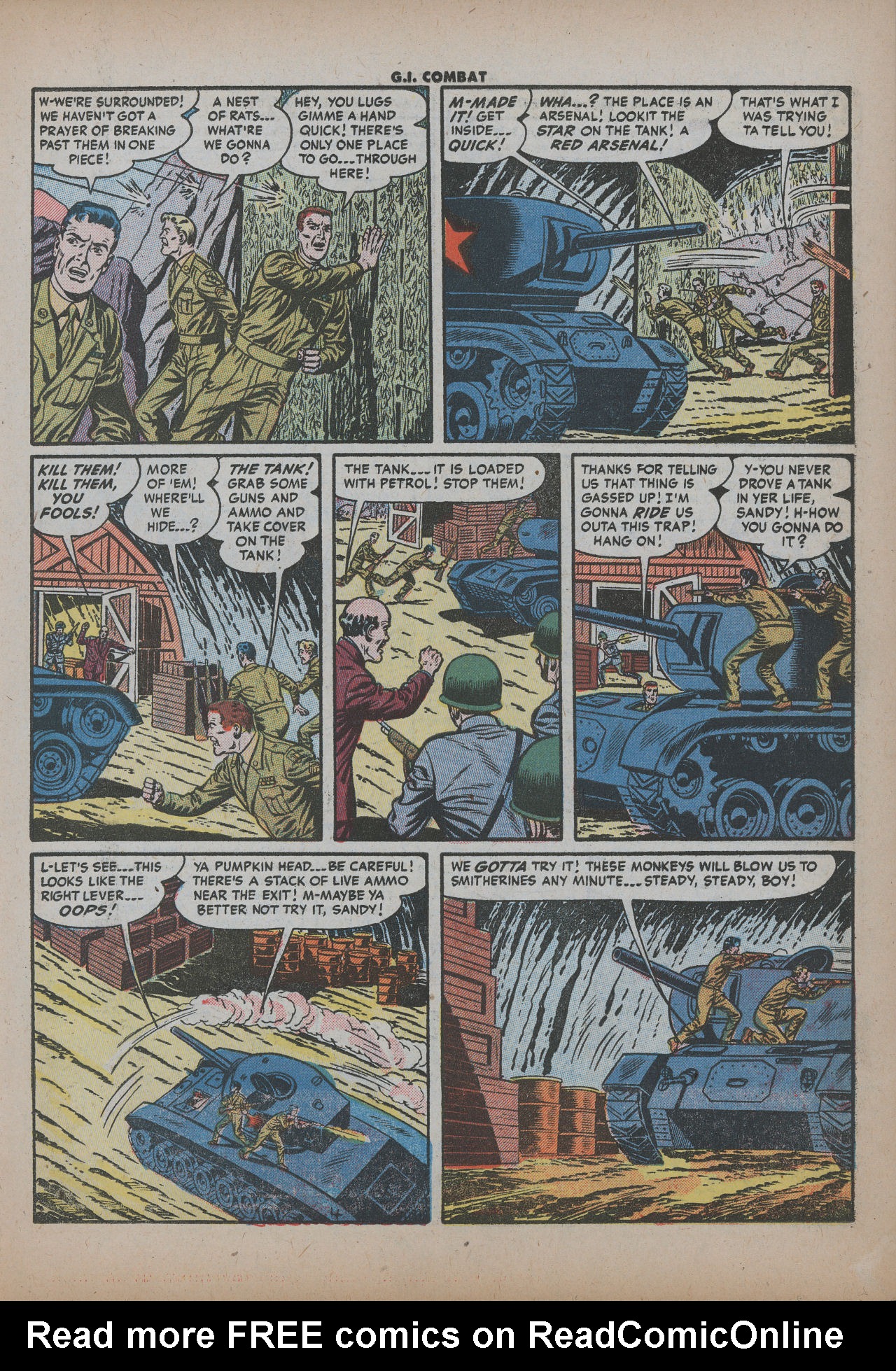 Read online G.I. Combat (1952) comic -  Issue #23 - 15