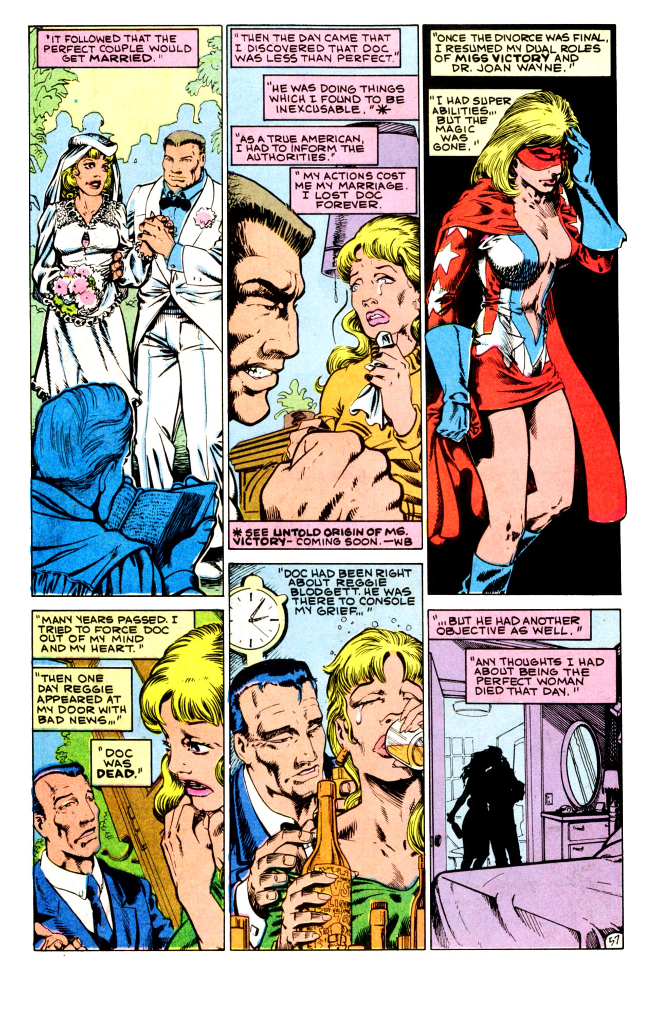 Read online Untold Origin of FemForce comic -  Issue # Full - 59