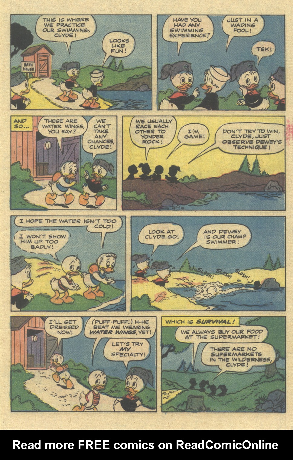 Read online Huey, Dewey, and Louie Junior Woodchucks comic -  Issue #69 - 5