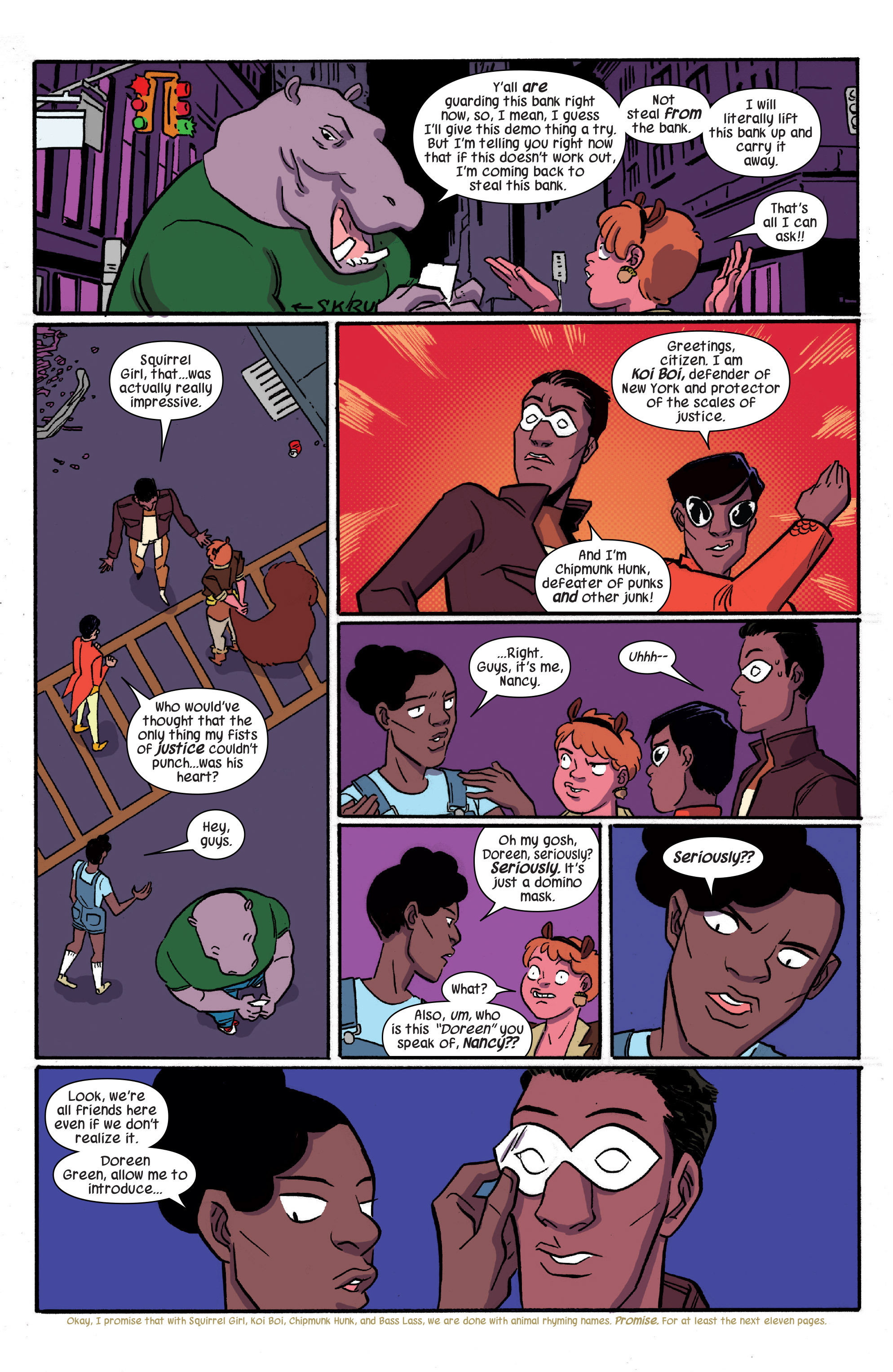 Read online The Unbeatable Squirrel Girl comic -  Issue #6 - 9