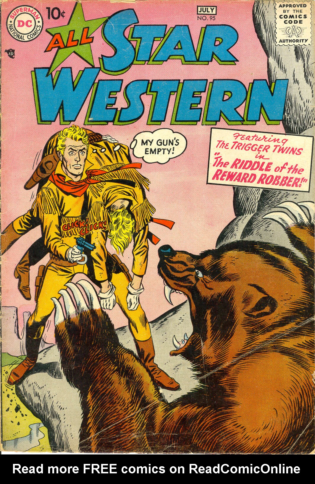 Read online All-Star Western (1951) comic -  Issue #95 - 1