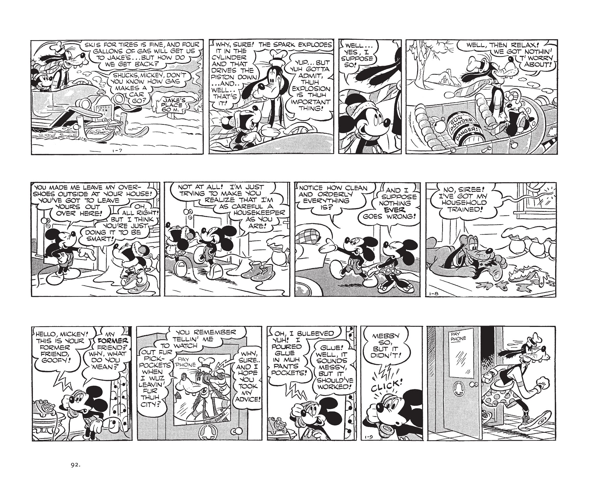 Read online Walt Disney's Mickey Mouse by Floyd Gottfredson comic -  Issue # TPB 7 (Part 1) - 92