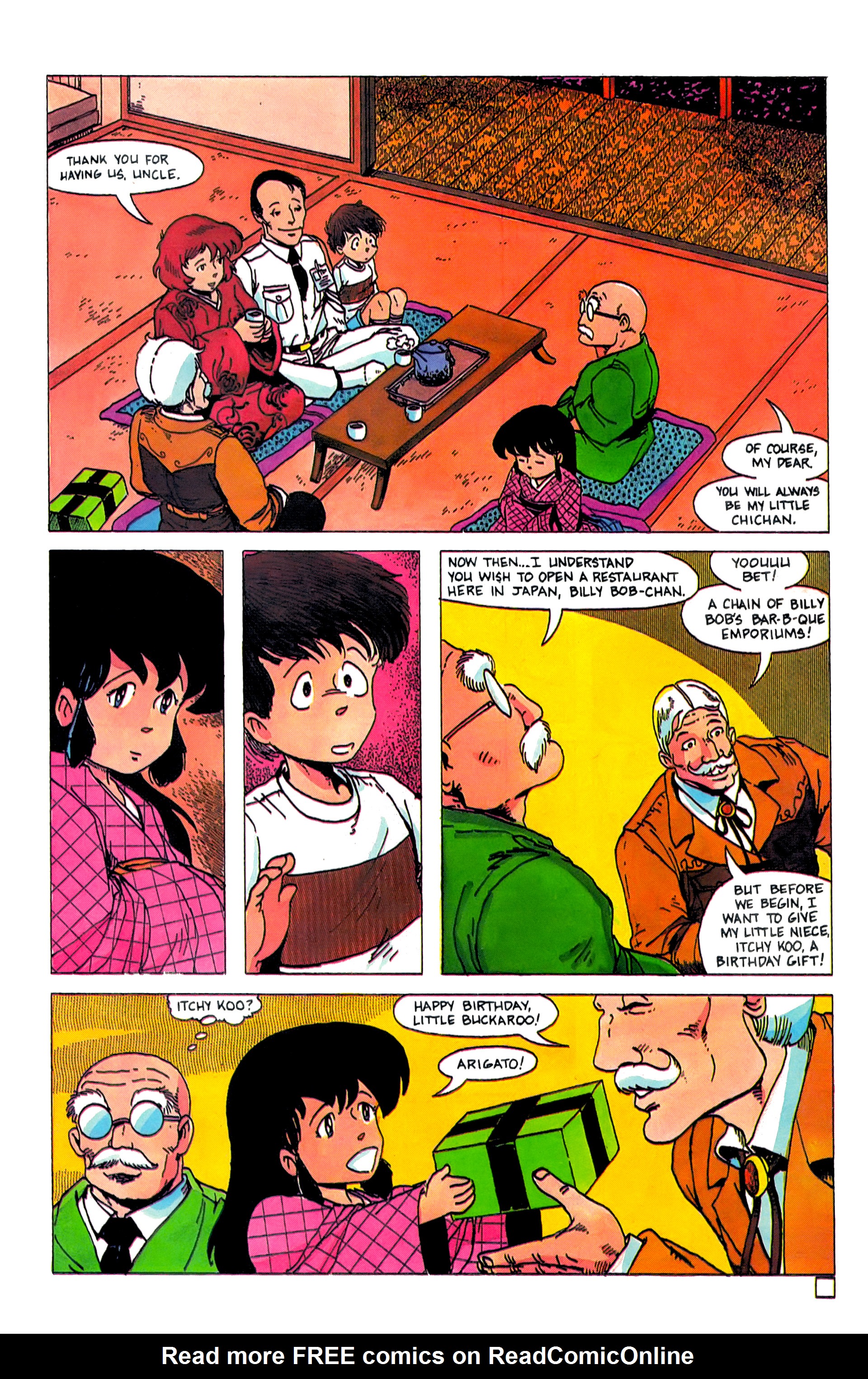 Read online Ninja High School In Color comic -  Issue #4 - 18