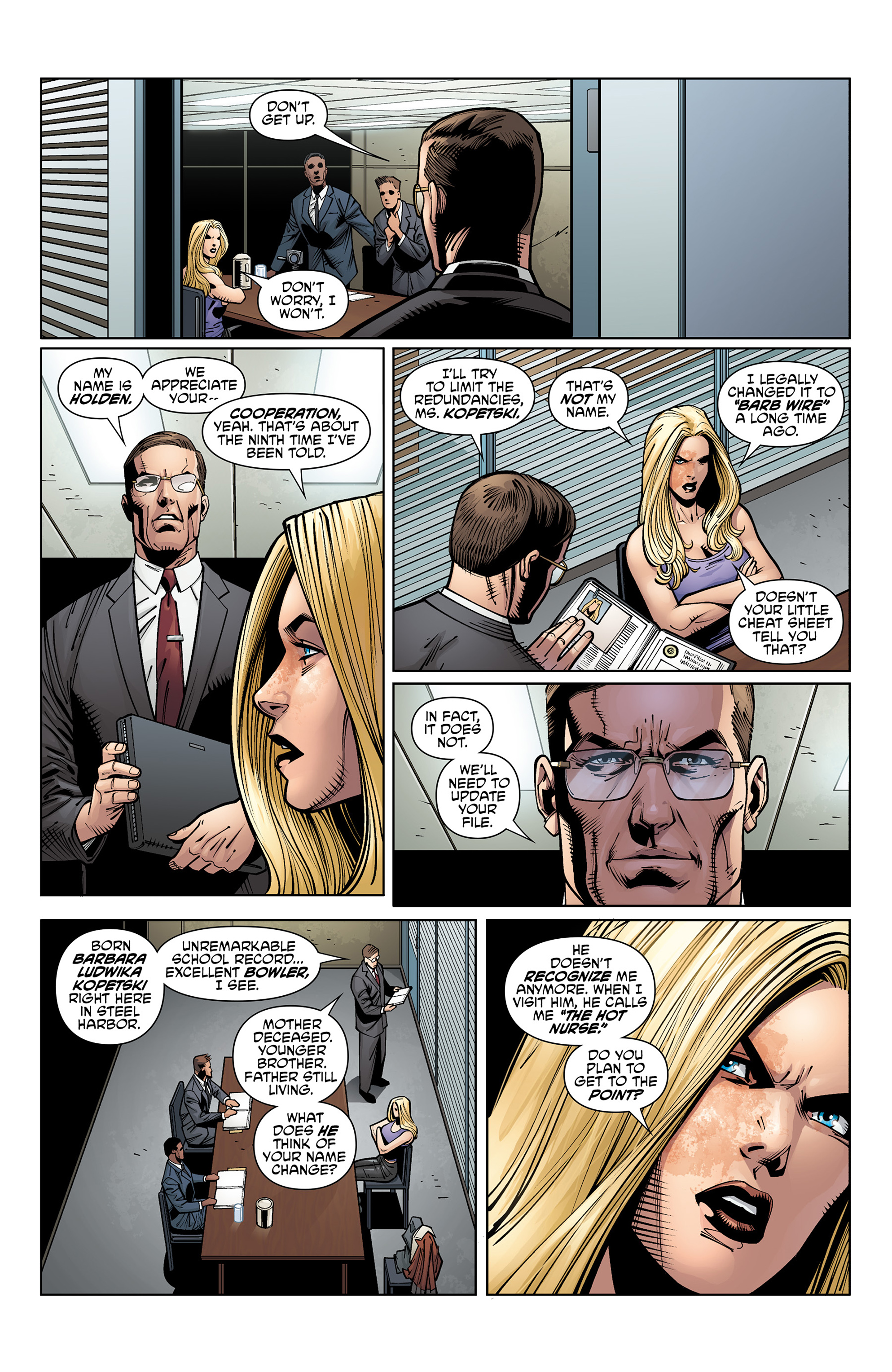 Read online Barb Wire (2015) comic -  Issue #5 - 14