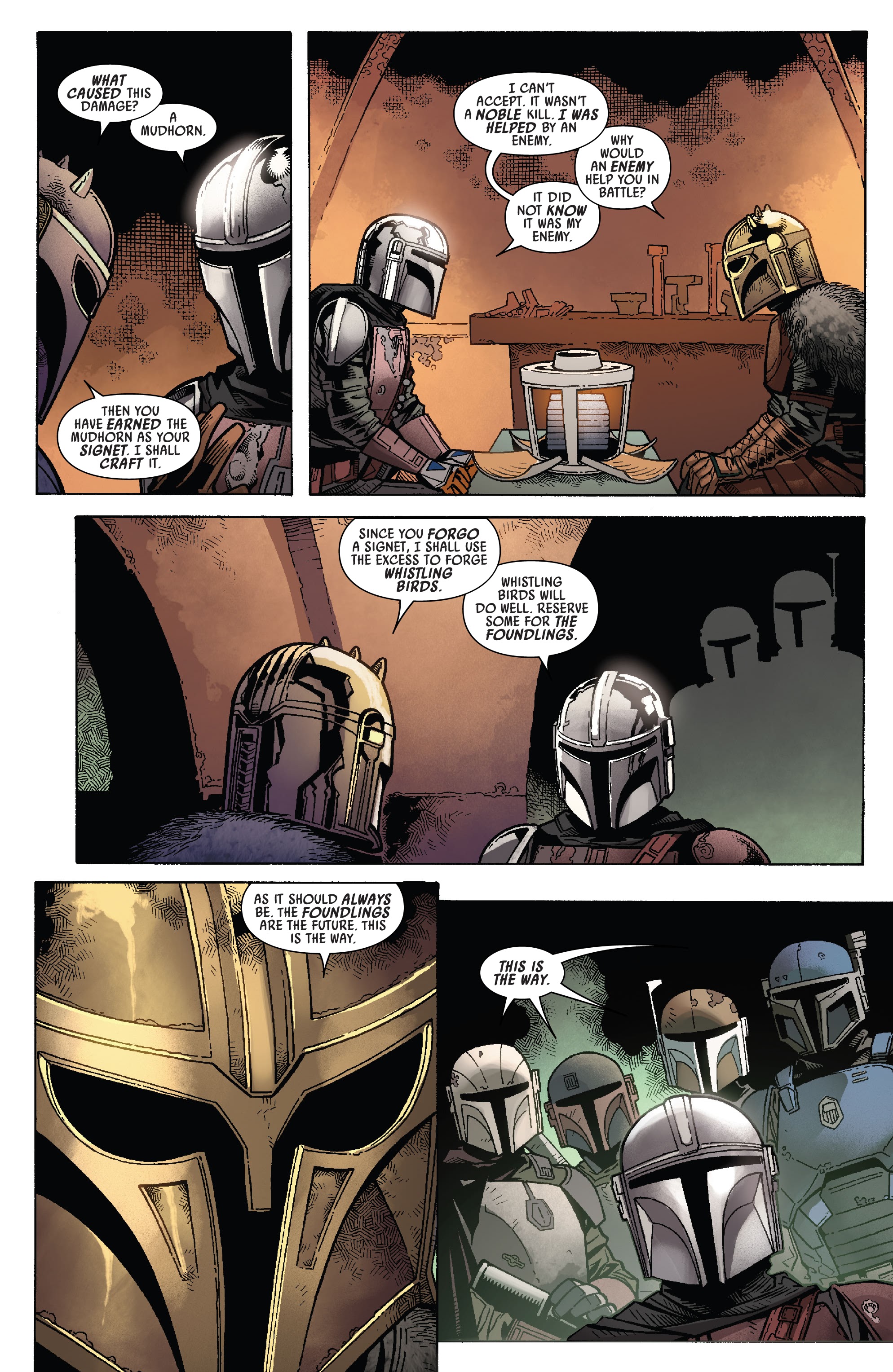 Read online Star Wars: The Mandalorian comic -  Issue #3 - 11