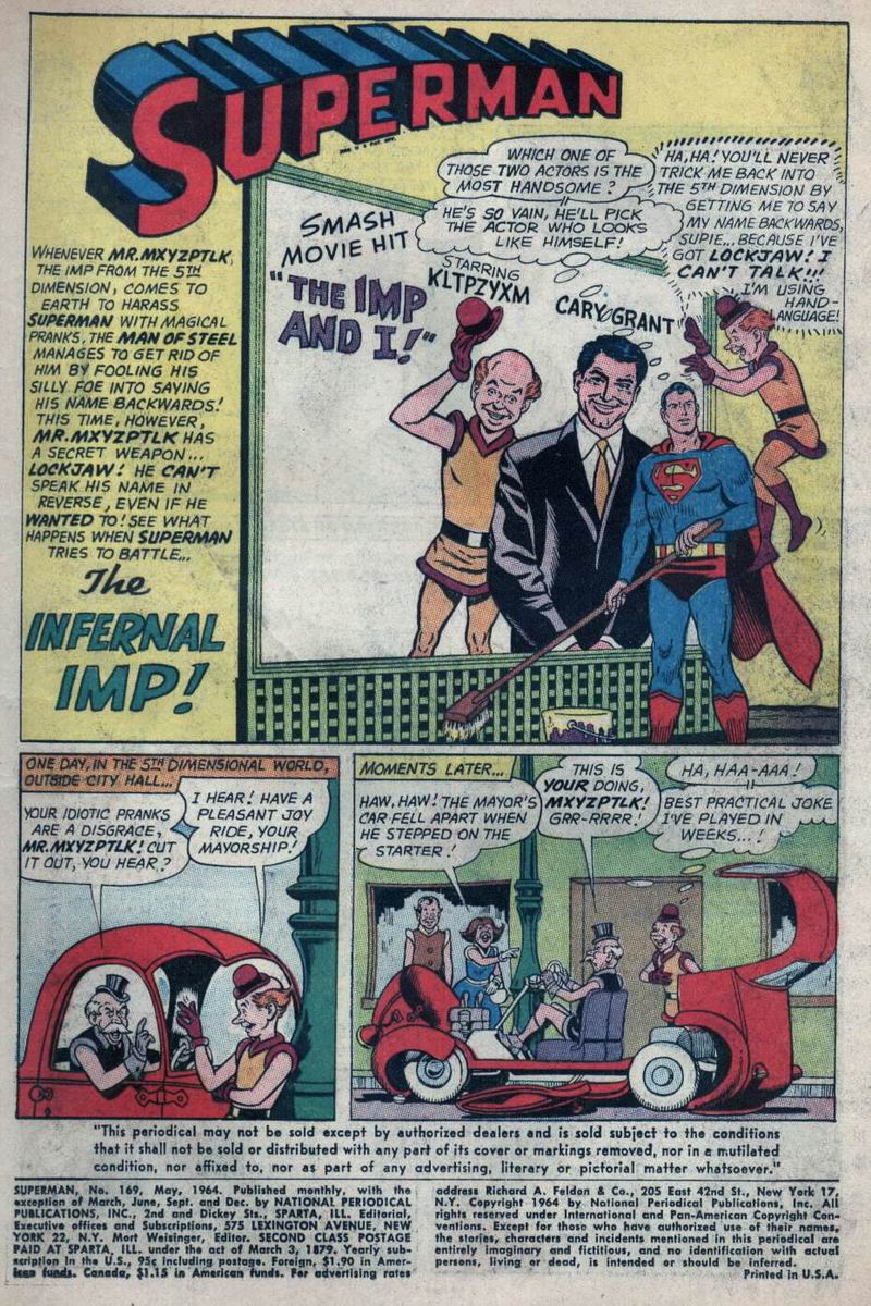 Read online Superman (1939) comic -  Issue #169 - 3