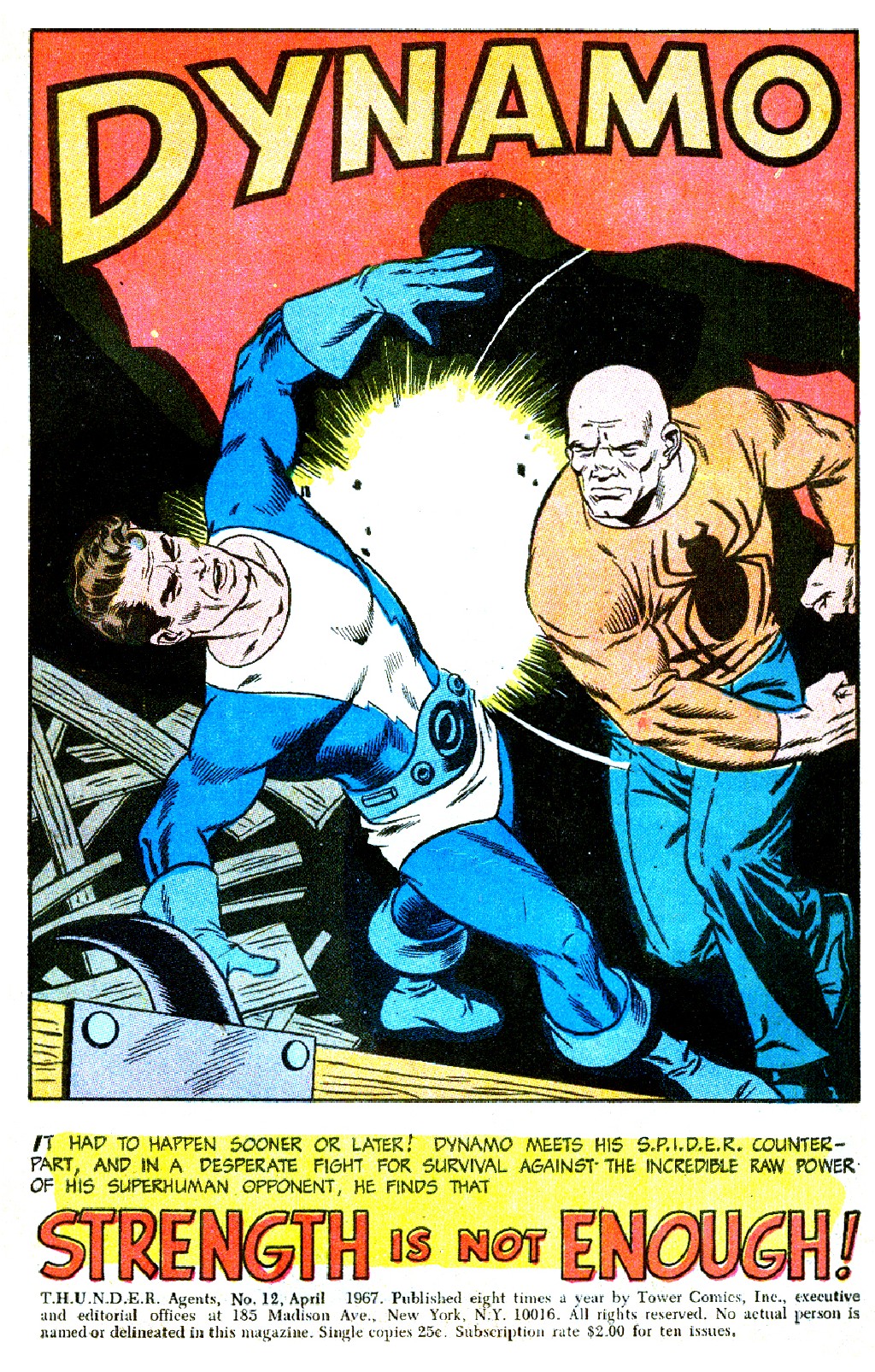 Read online T.H.U.N.D.E.R. Agents (1965) comic -  Issue #12 - 3