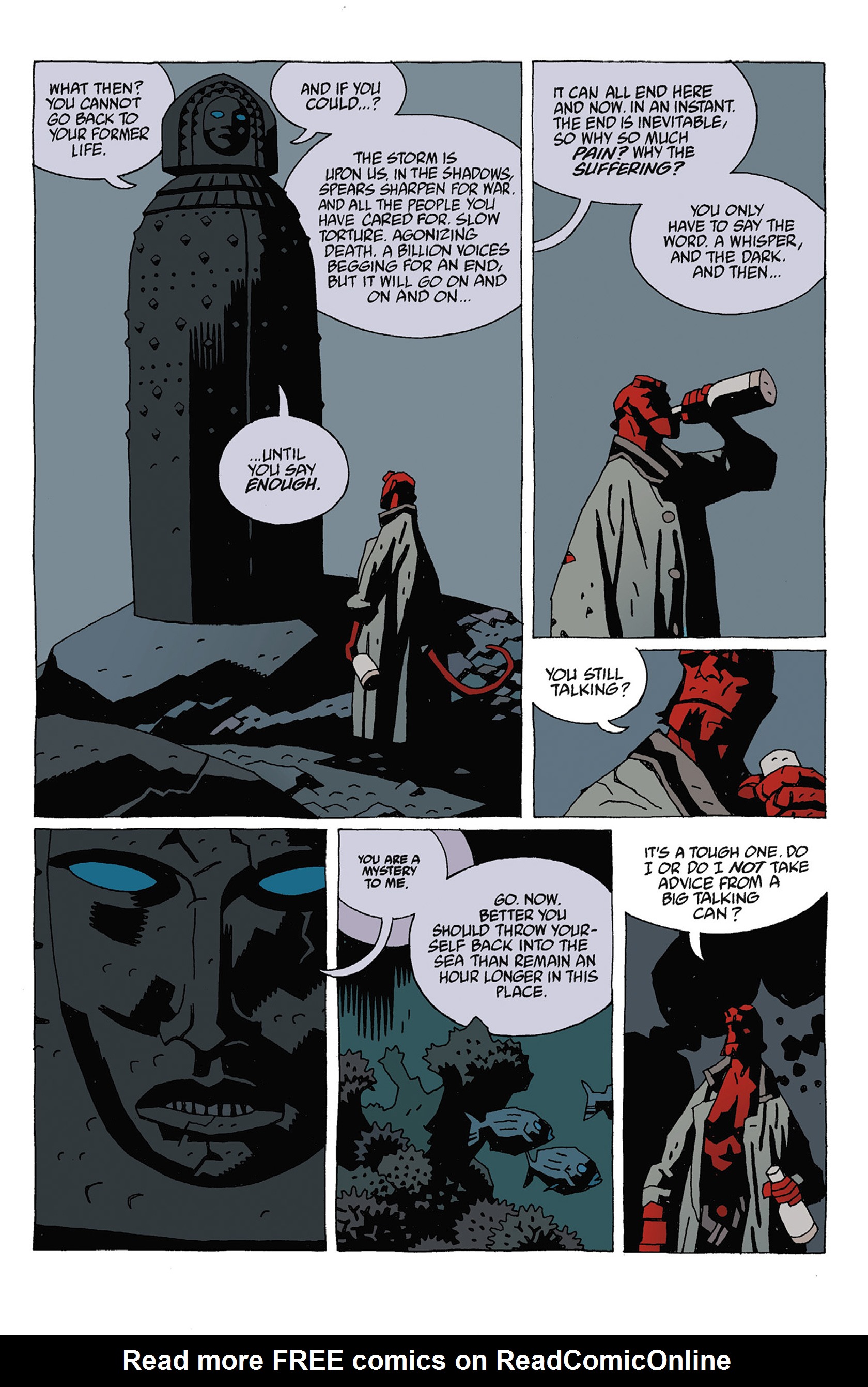 Read online Hellboy: Strange Places comic -  Issue # TPB - 77