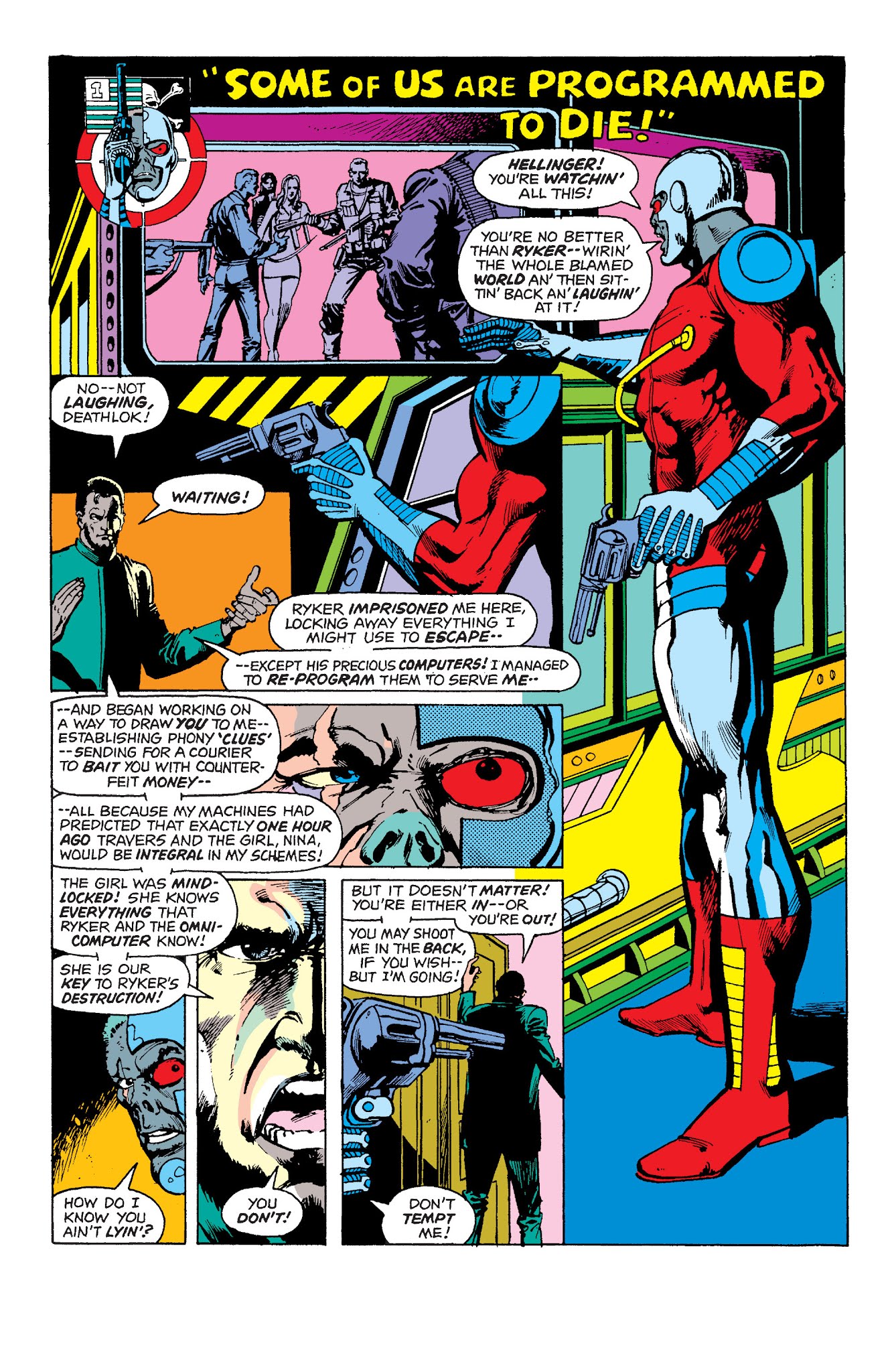 Read online Deathlok the Demolisher: The Complete Collection comic -  Issue # TPB - 131