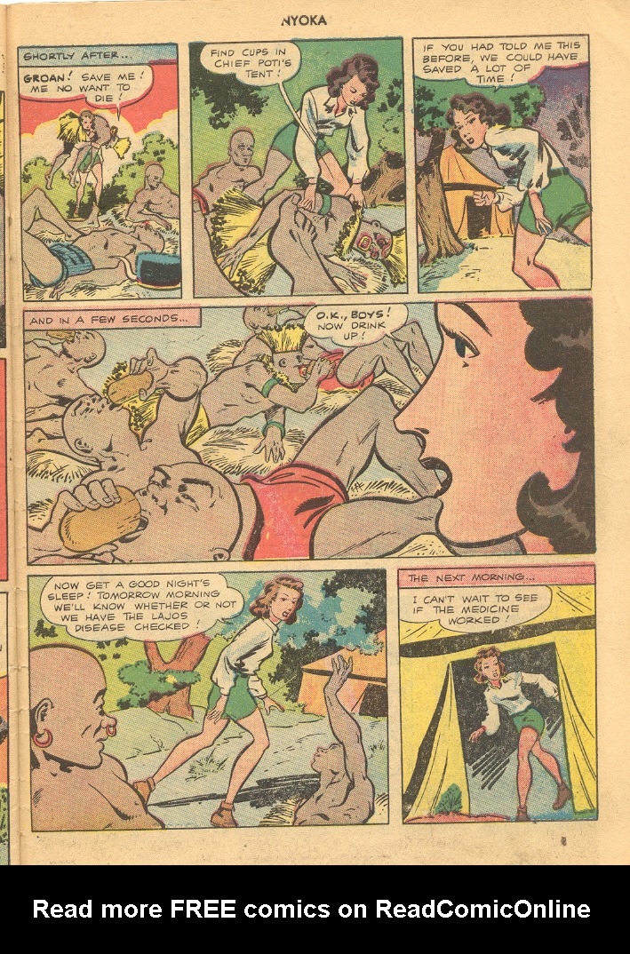 Read online Nyoka the Jungle Girl (1945) comic -  Issue #14 - 31