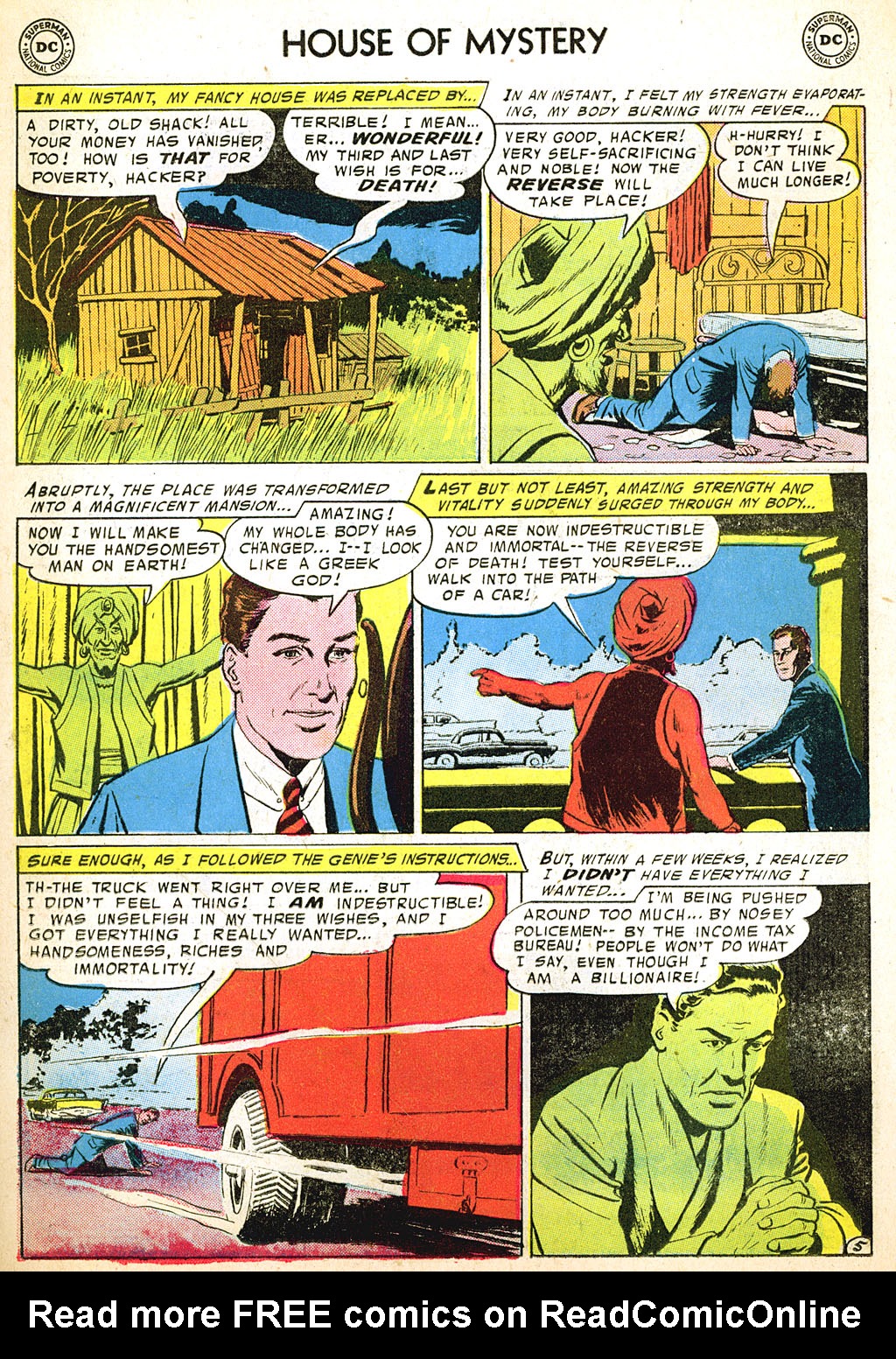 Read online House of Mystery (1951) comic -  Issue #65 - 23