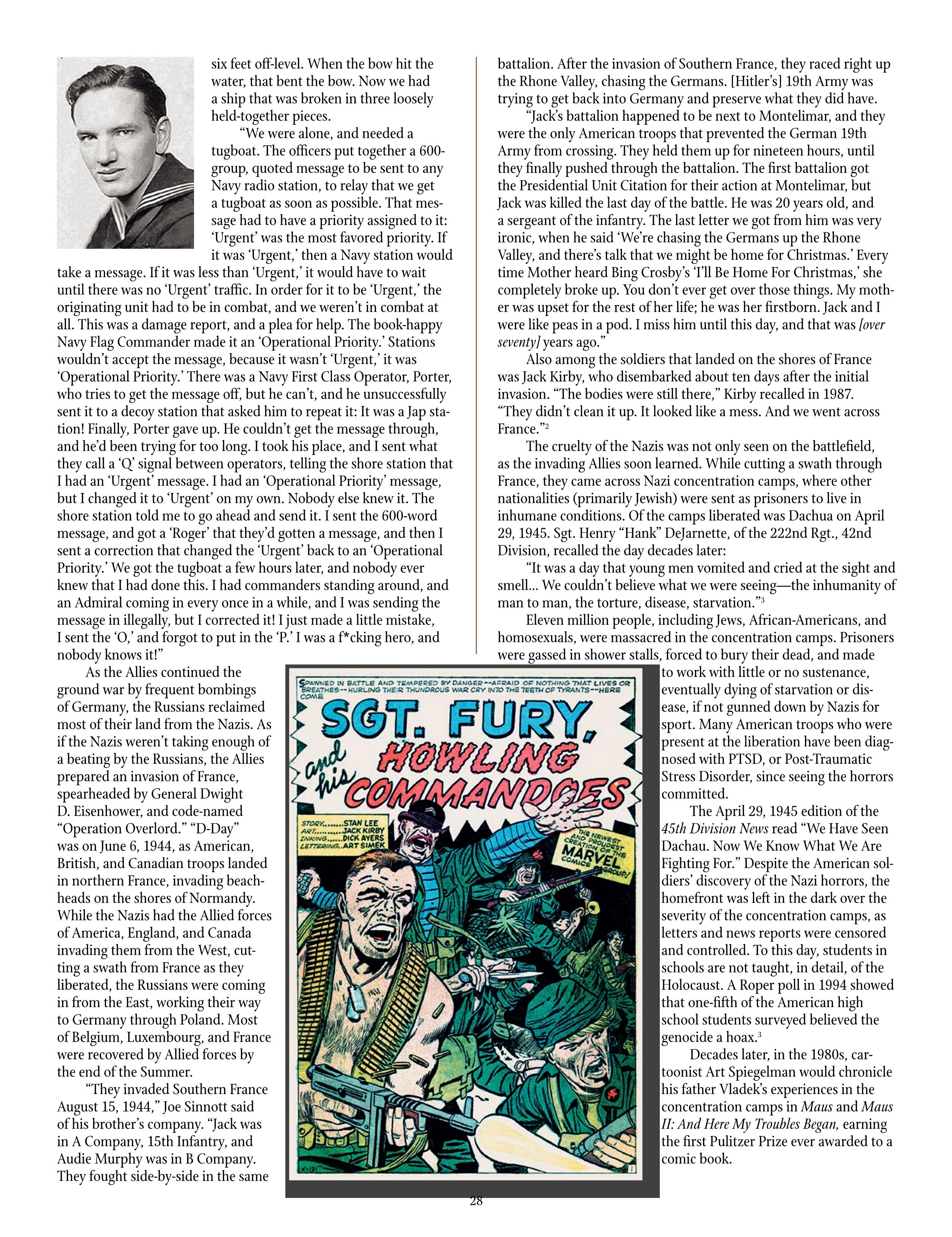 Read online The Jack Kirby Collector comic -  Issue #72 - 30