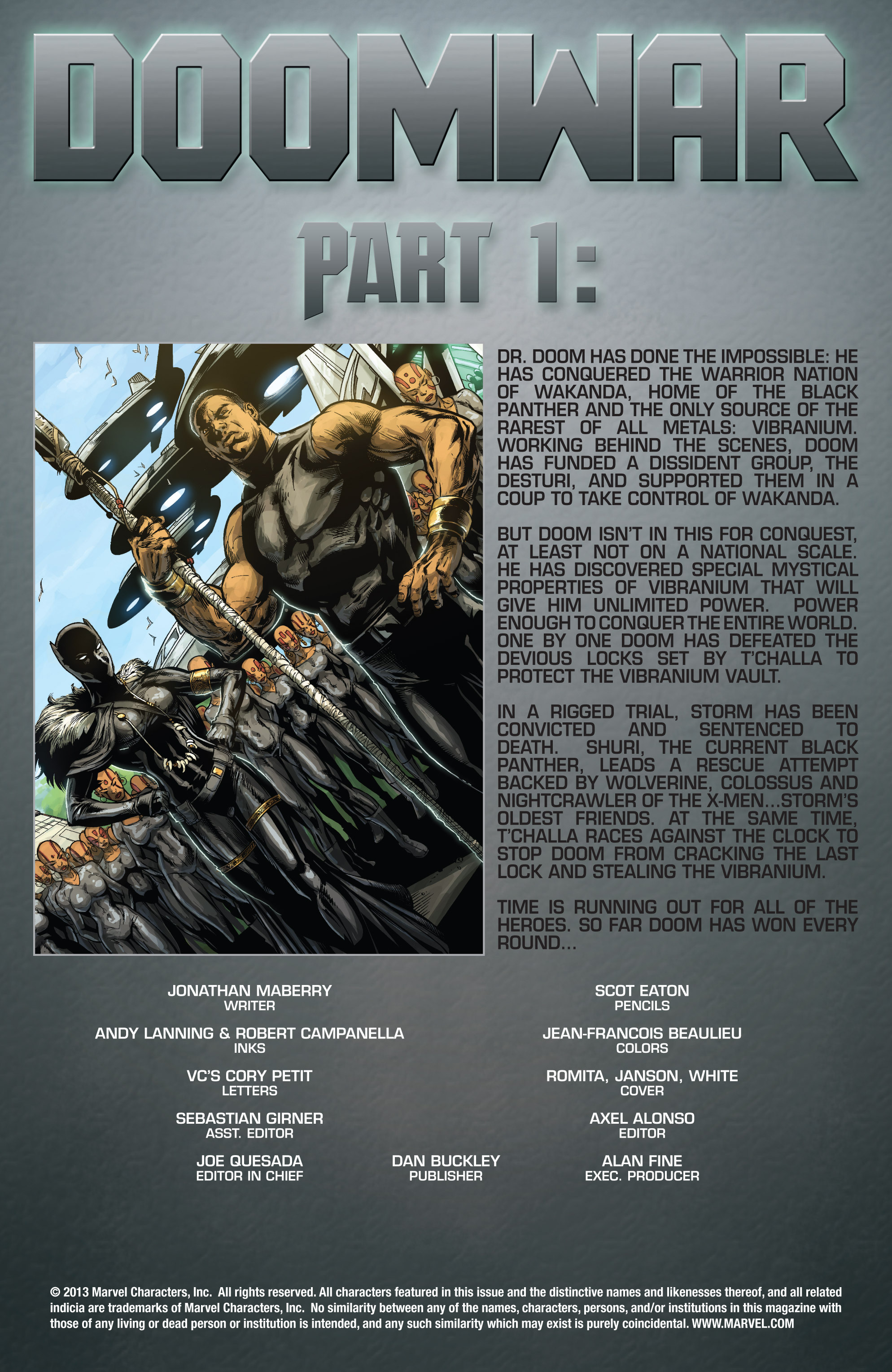 Read online Doomwar comic -  Issue #2 - 2