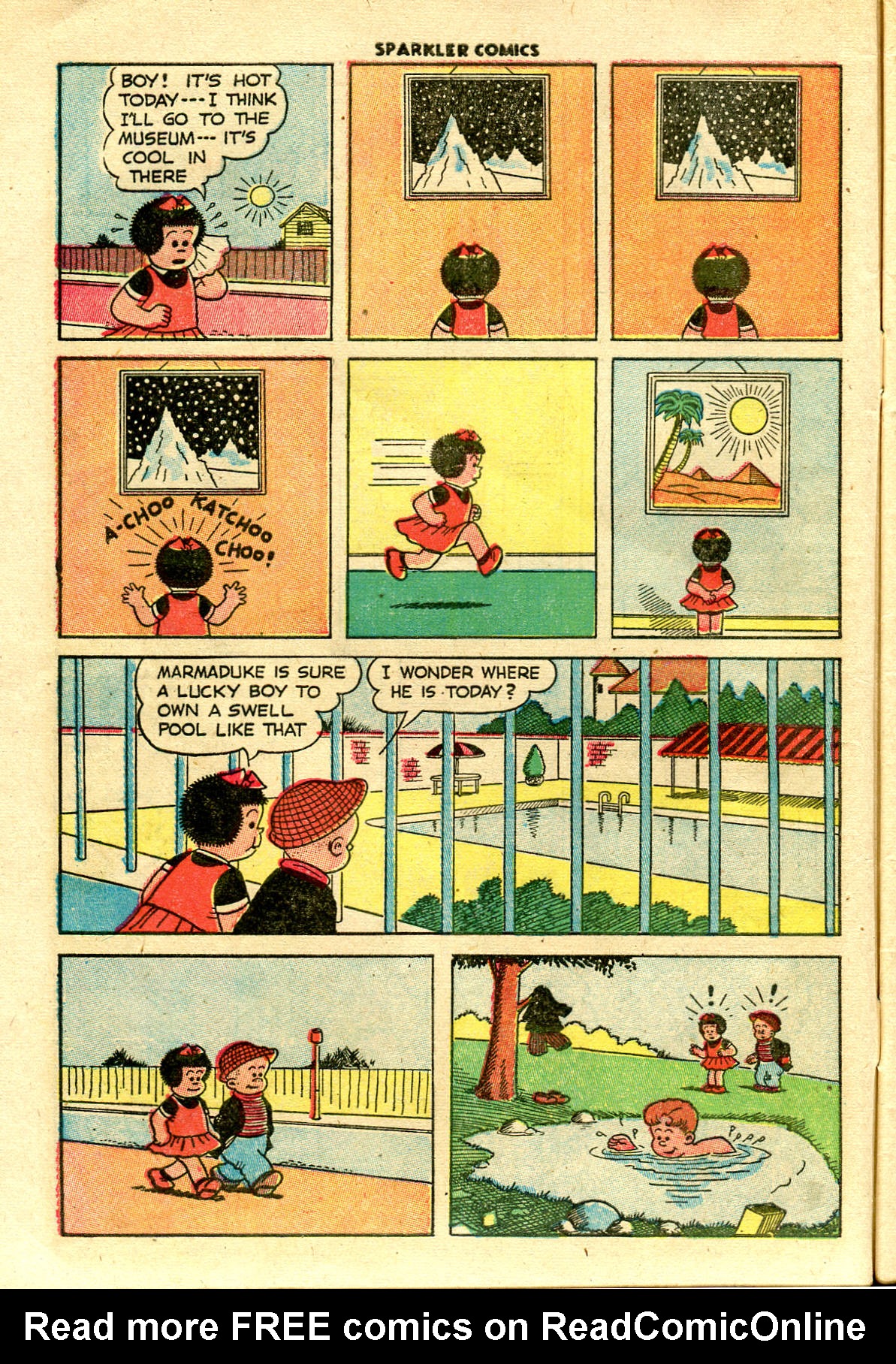 Read online Sparkler Comics comic -  Issue #69 - 8