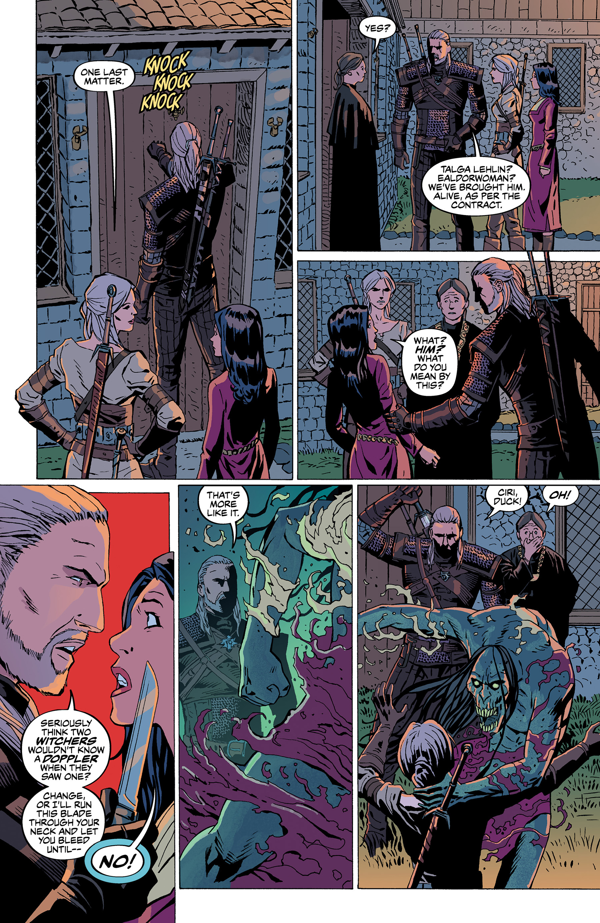 Read online The Witcher: Curse of Crows comic -  Issue #1 - 21