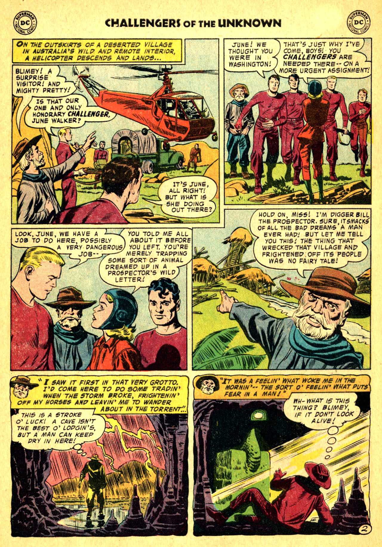 Read online Challengers of the Unknown (1958) comic -  Issue #2 - 4