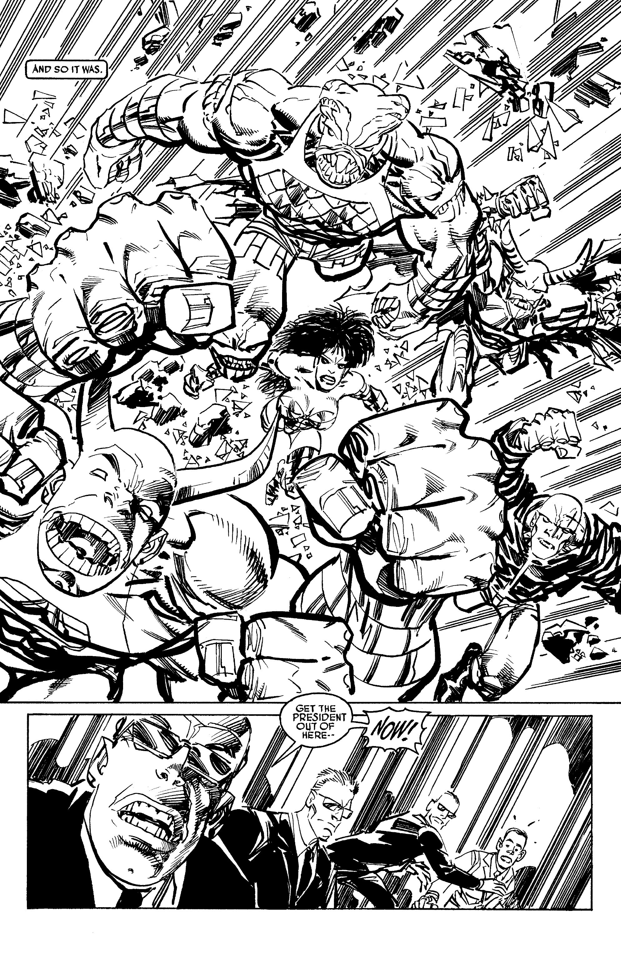 Read online Savage Dragon Archives comic -  Issue # TPB 6 (Part 4) - 87