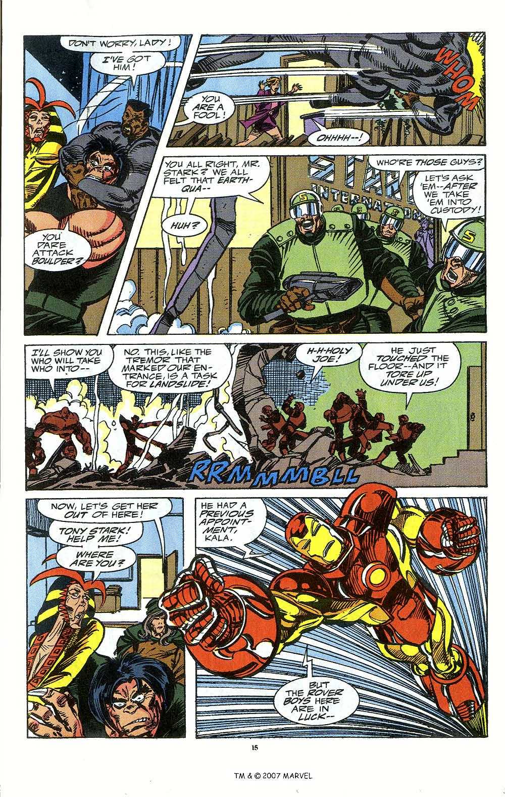 Read online Iron Man Annual comic -  Issue #12 - 17