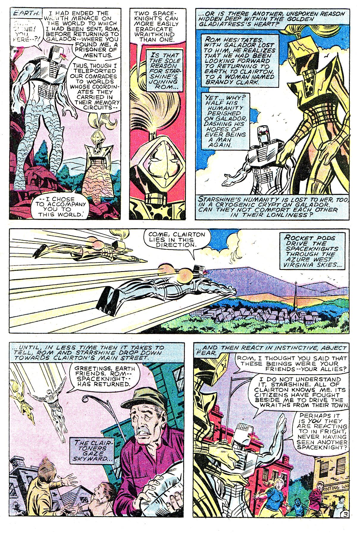 Read online ROM (1979) comic -  Issue #28 - 4