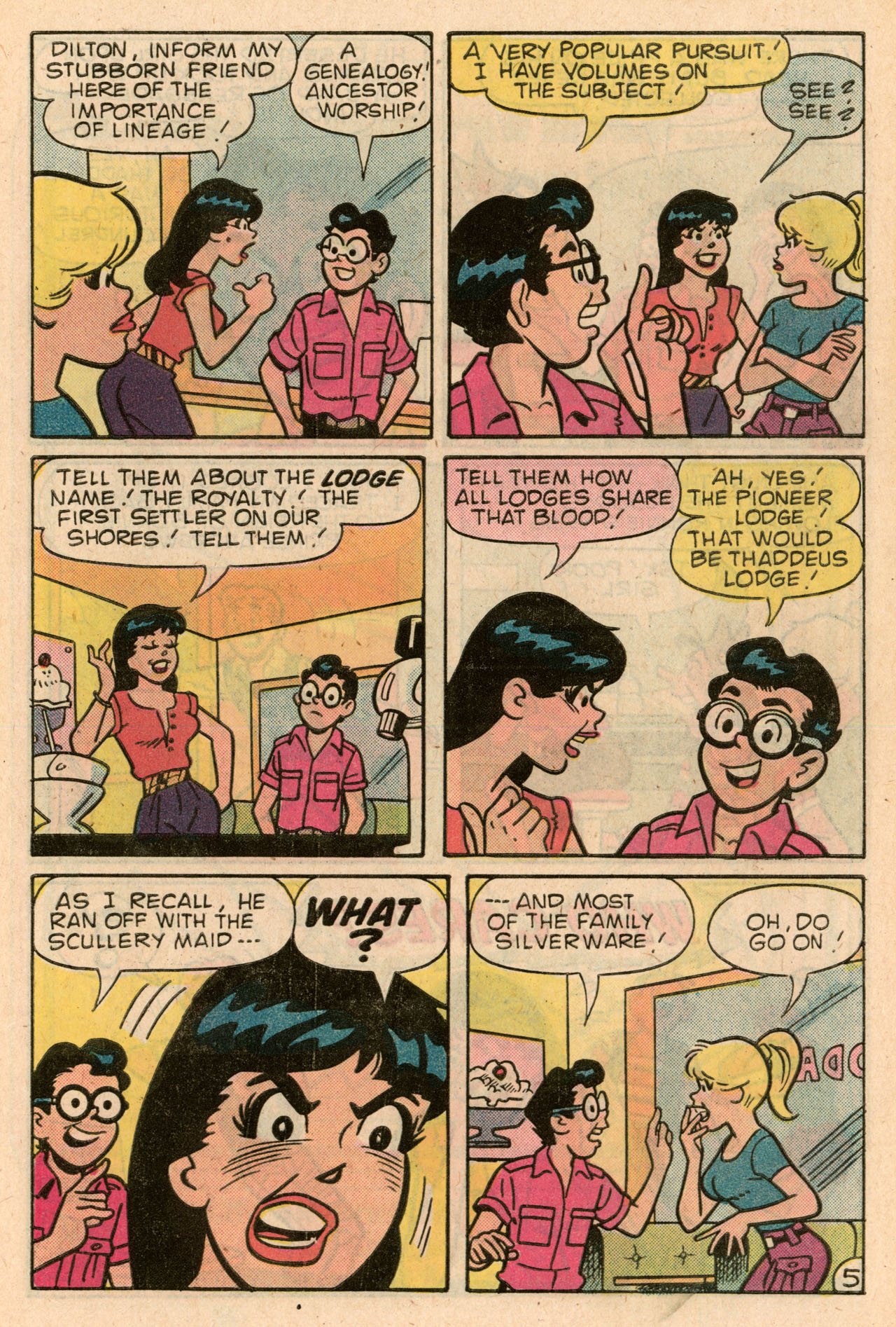 Read online Archie's Girls Betty and Veronica comic -  Issue #320 - 7