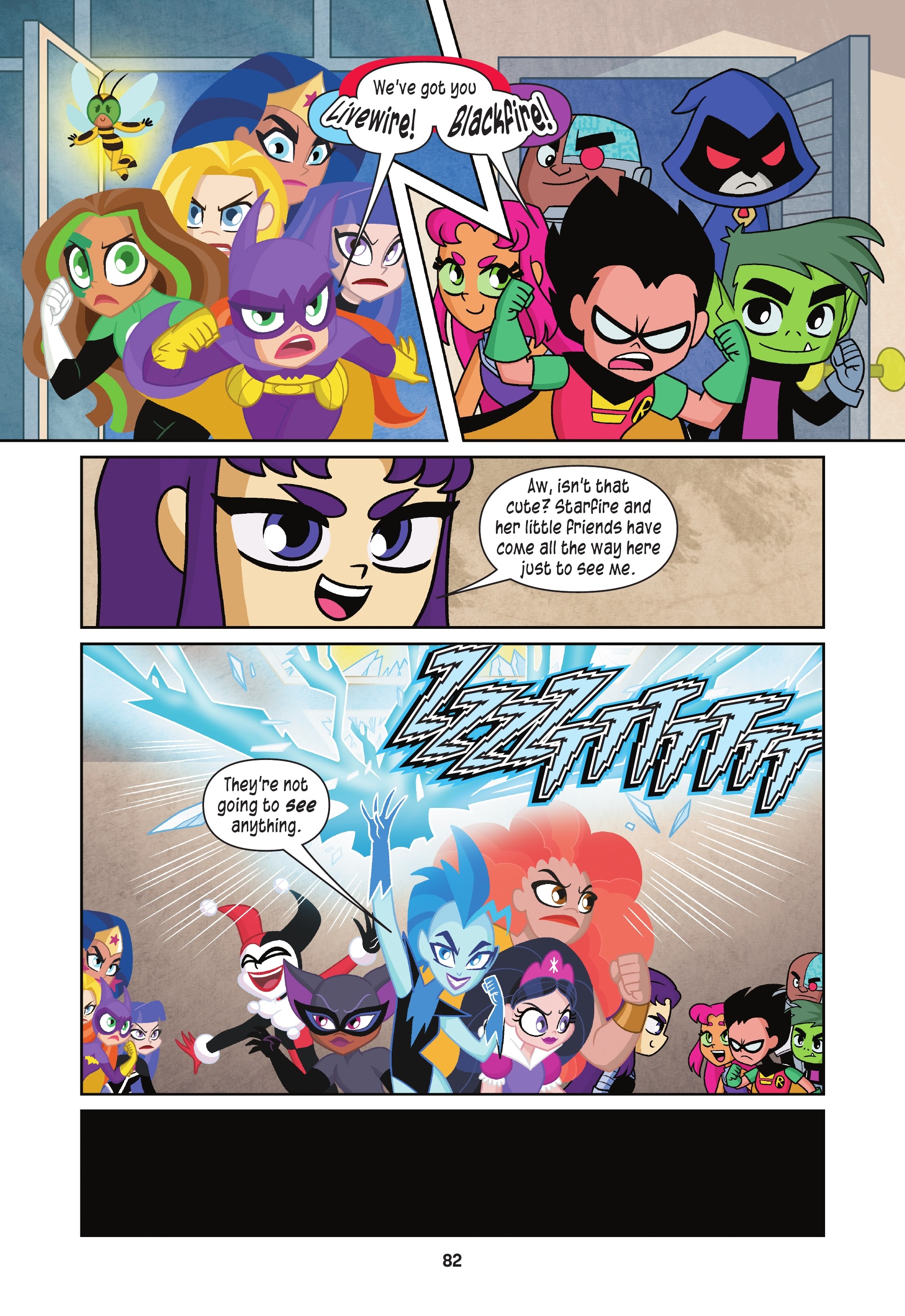 Read online Teen Titans Go!/DC Super Hero Girls: Exchange Students comic -  Issue # TPB (Part 1) - 81