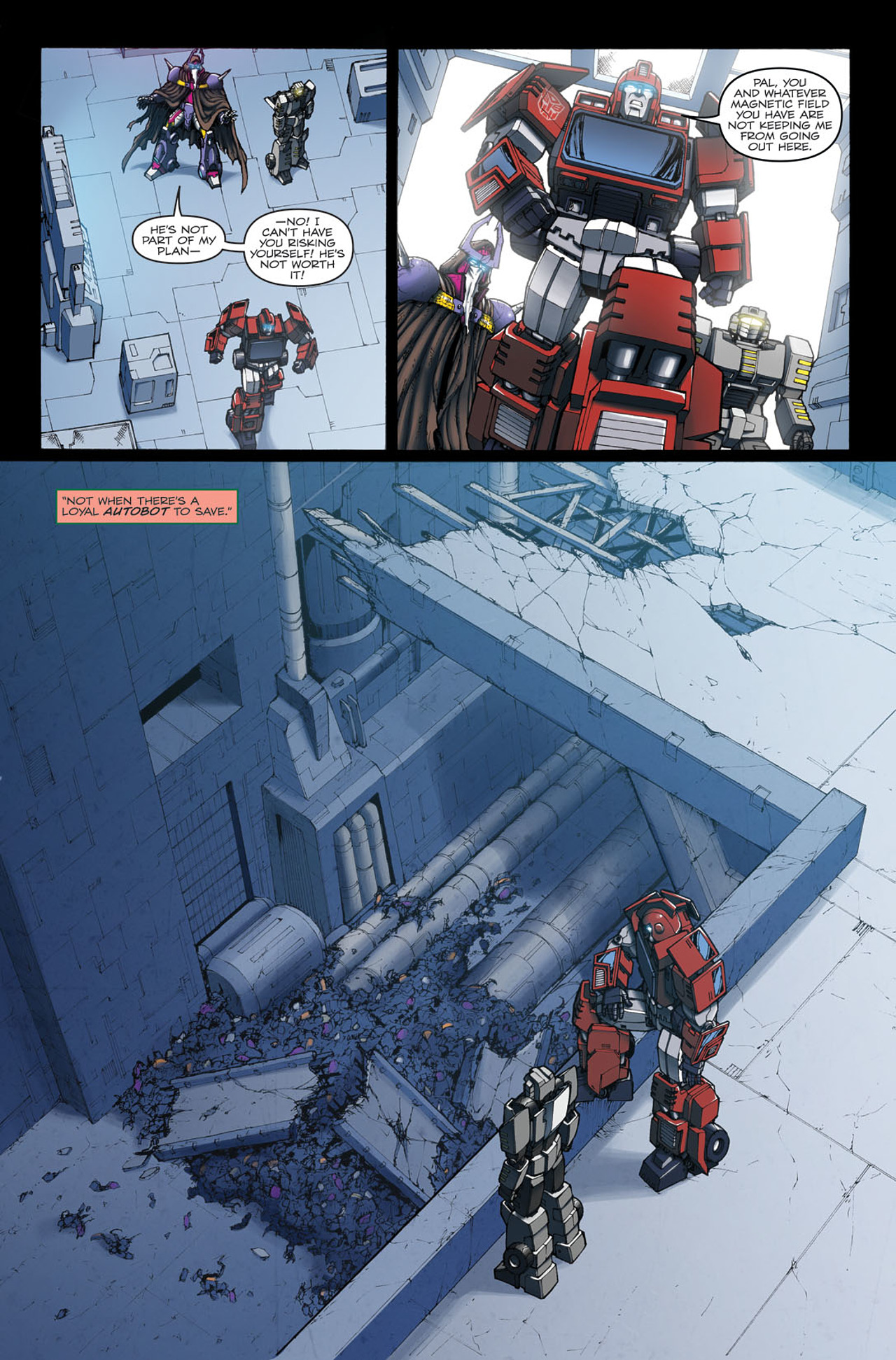 Read online The Transformers: Ironhide comic -  Issue #3 - 16