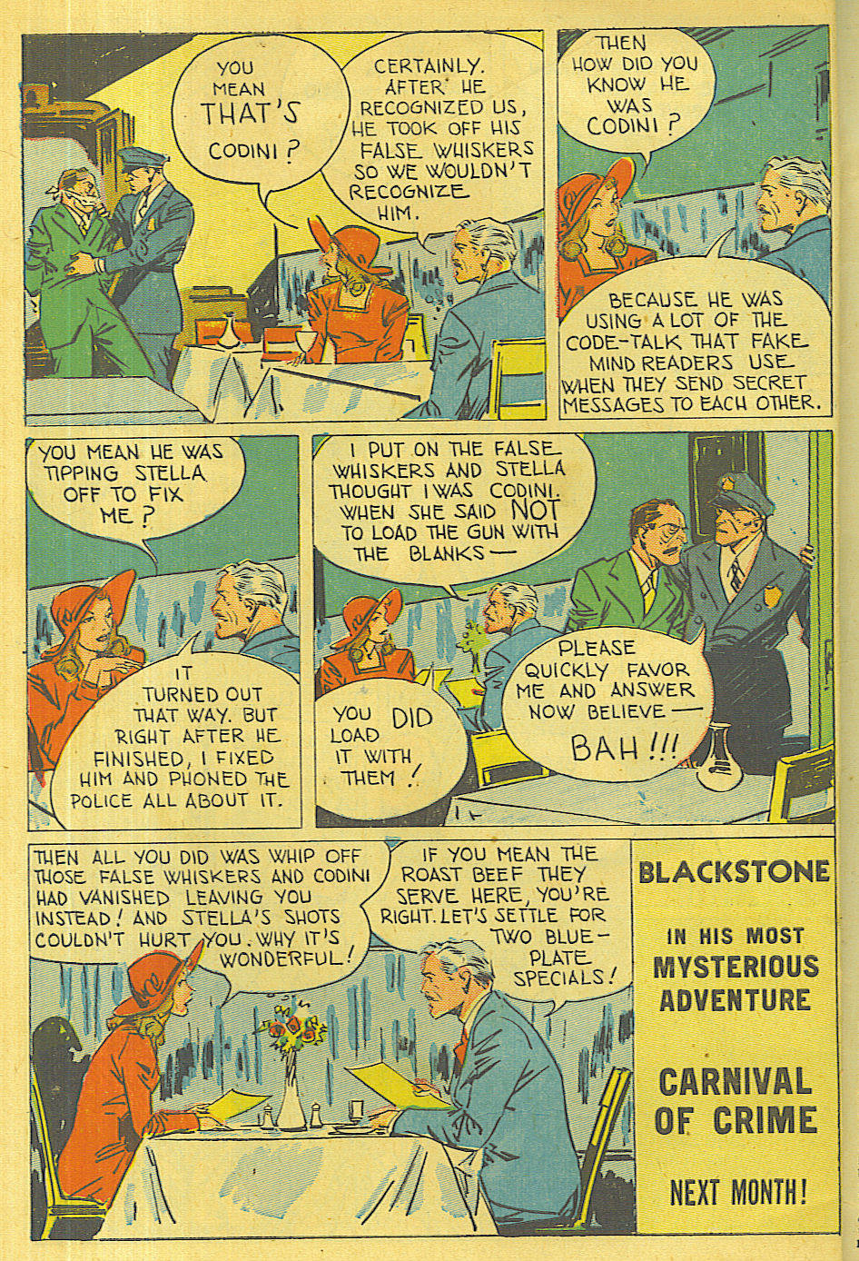 Read online Super-Magician Comics comic -  Issue #36 - 49