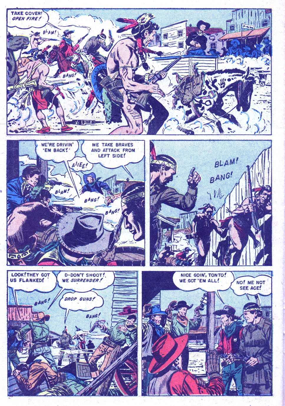 Read online Lone Ranger's Companion Tonto comic -  Issue #5 - 34
