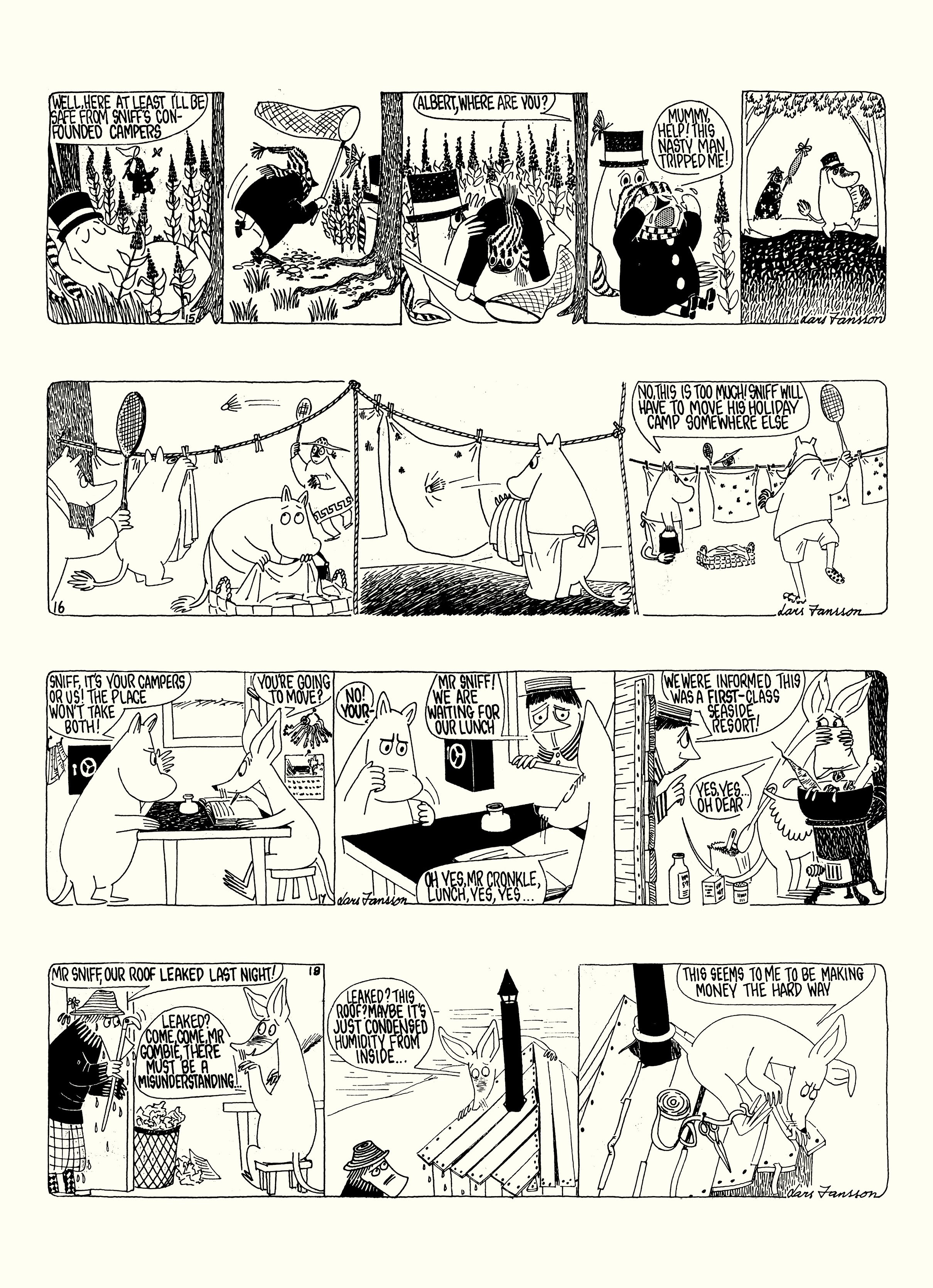 Read online Moomin: The Complete Lars Jansson Comic Strip comic -  Issue # TPB 8 - 55