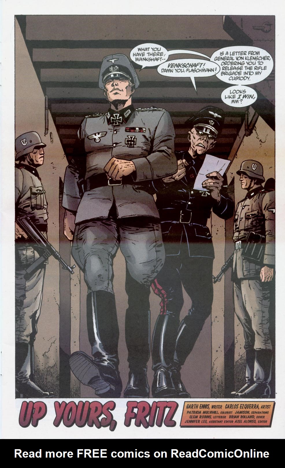 Read online Adventures in the Rifle Brigade comic -  Issue #3 - 2