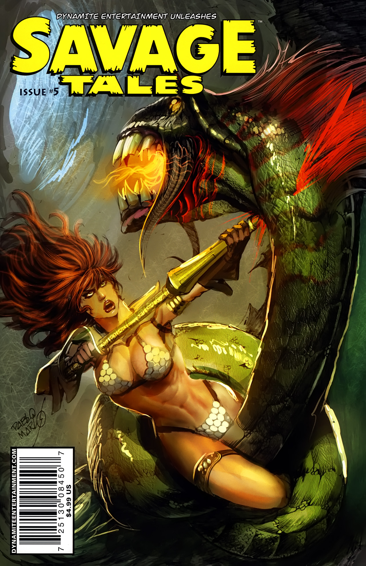 Read online Savage Tales (2007) comic -  Issue #5 - 1