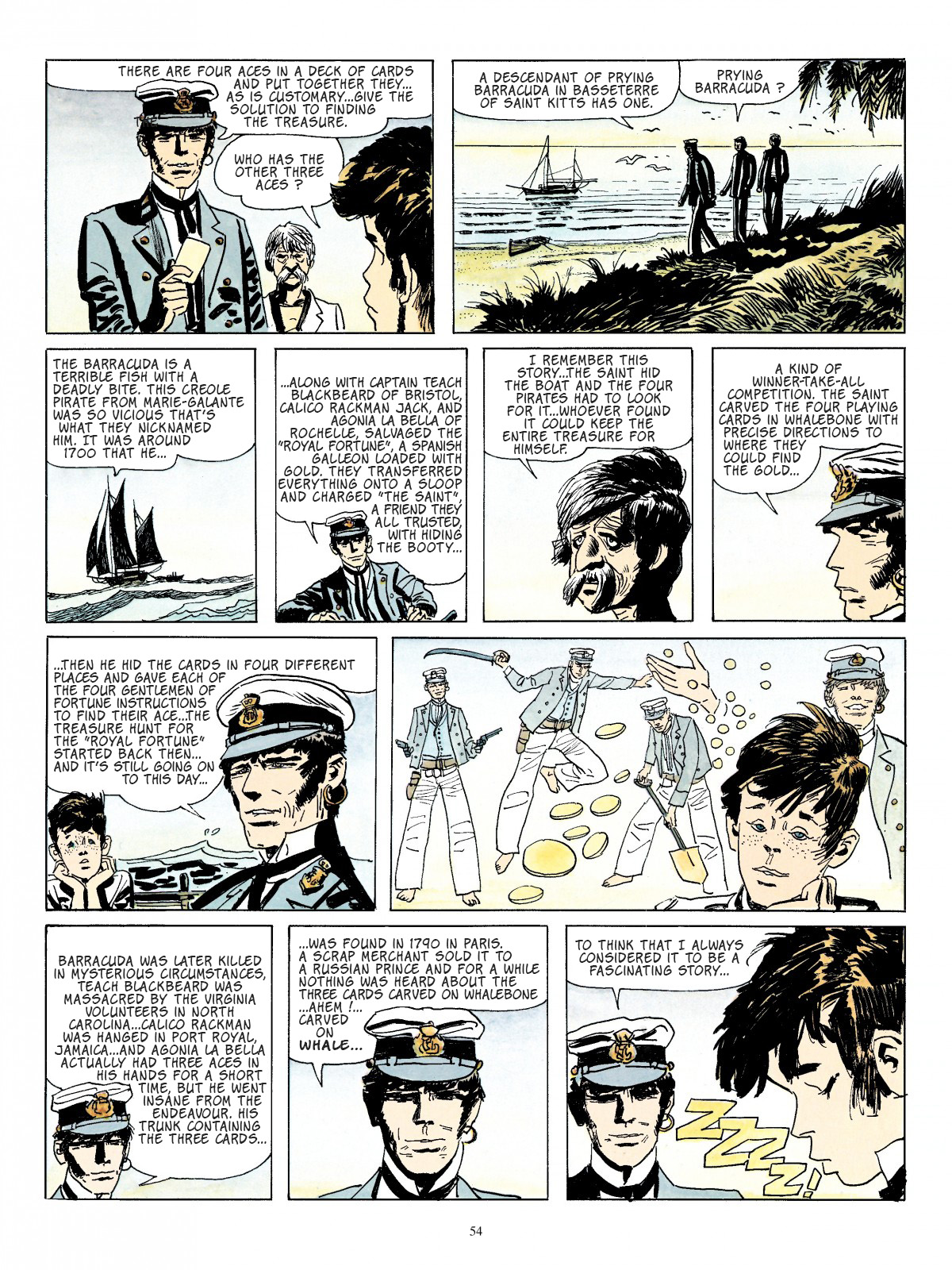 Read online Corto Maltese comic -  Issue # TPB 4 - 44