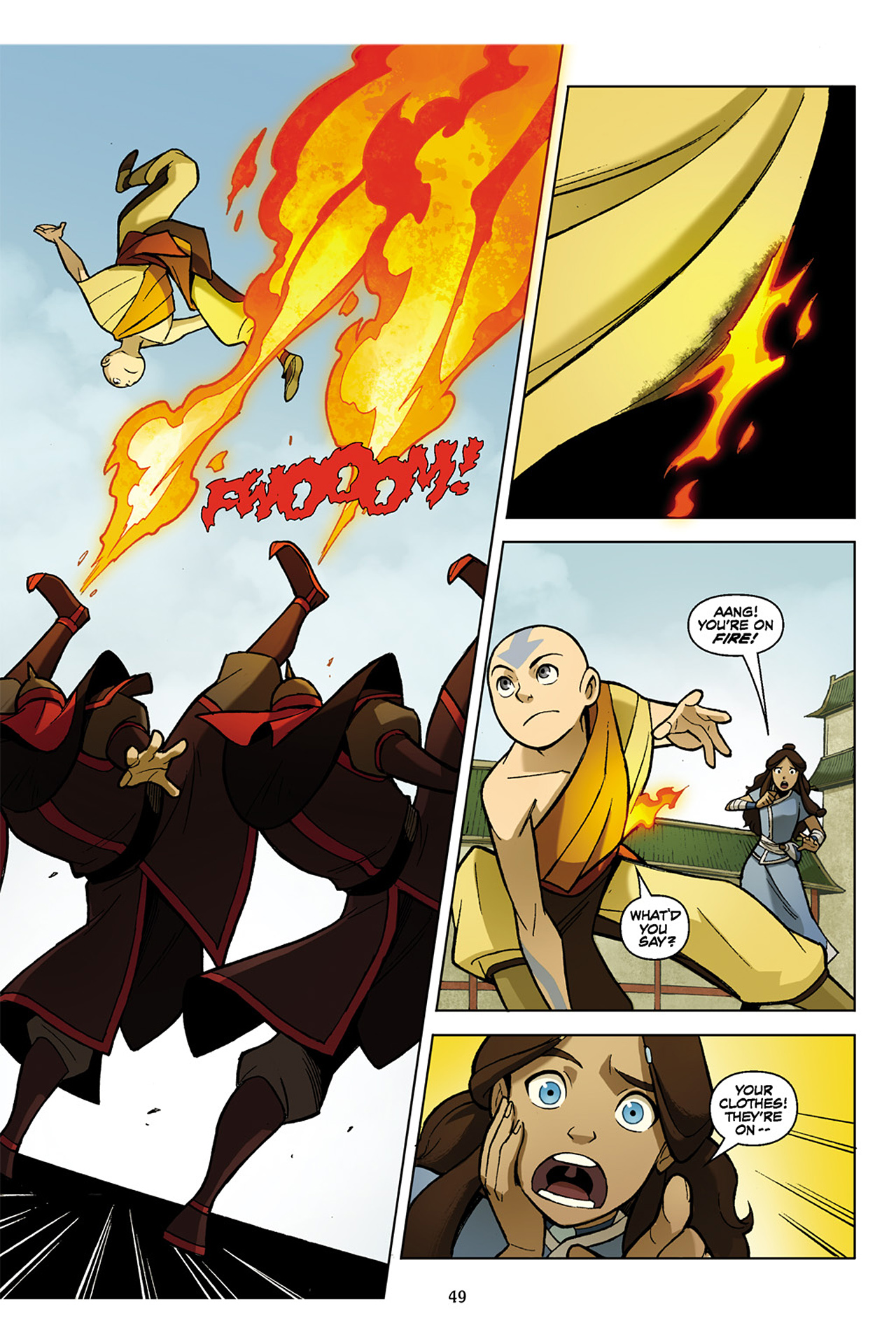 Read online Nickelodeon Avatar: The Last Airbender - The Promise comic -  Issue # Part 1 - 50