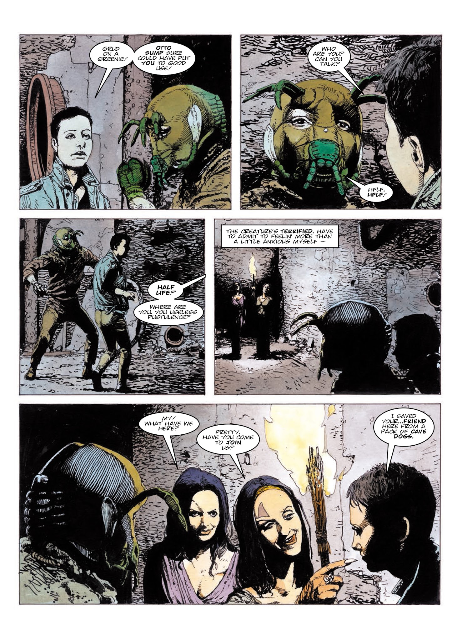 Read online Judge Anderson: The Psi Files comic -  Issue # TPB 4 - 110