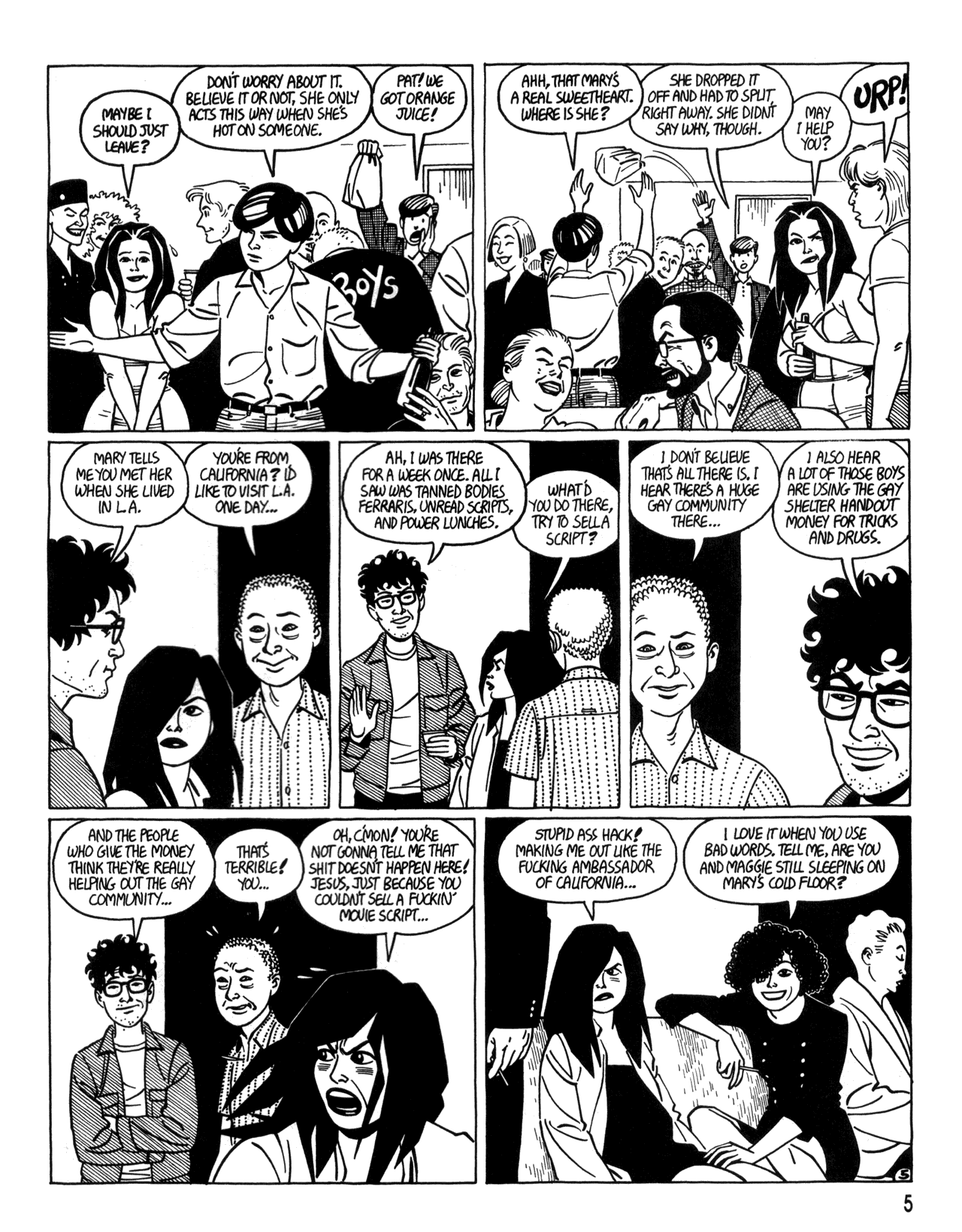 Read online Love and Rockets (1982) comic -  Issue #33 - 7