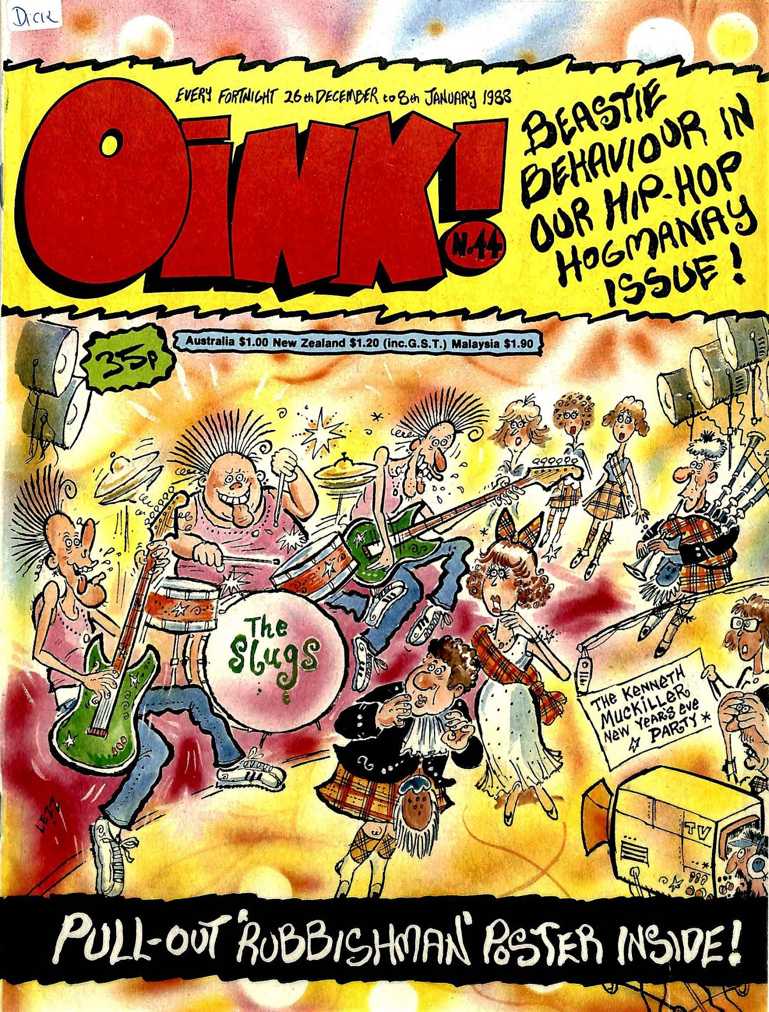 Read online Oink! comic -  Issue #44 - 1