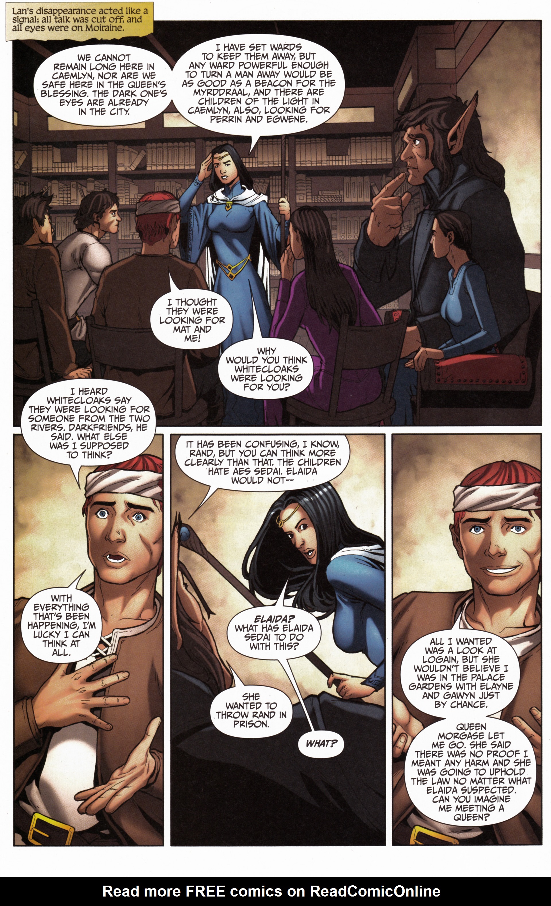 Read online Robert Jordan's Wheel of Time: The Eye of the World comic -  Issue #29 - 20