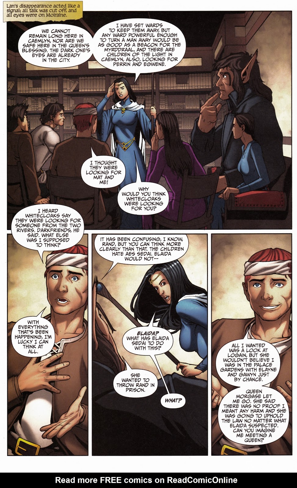 Robert Jordan's Wheel of Time: The Eye of the World issue 29 - Page 20