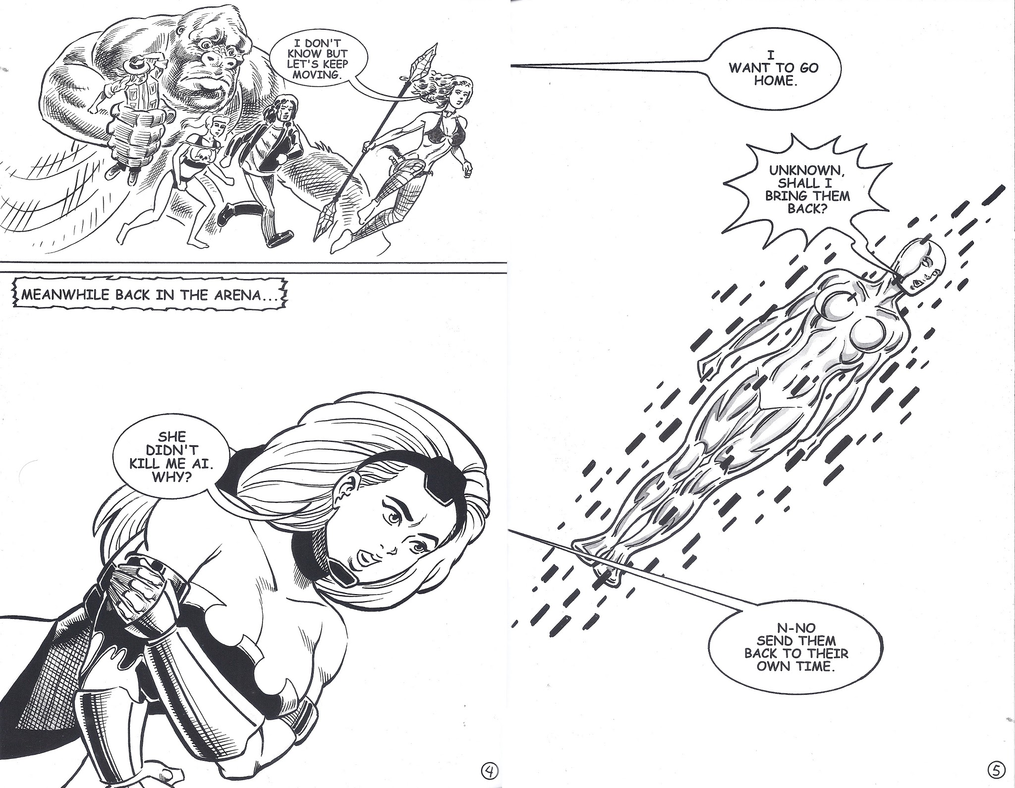 Read online Cavewoman: Shattered Time comic -  Issue # Full - 13