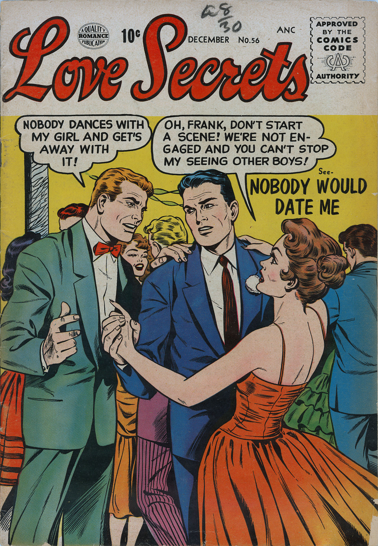 Read online Love Secrets (1953) comic -  Issue #56 - 1