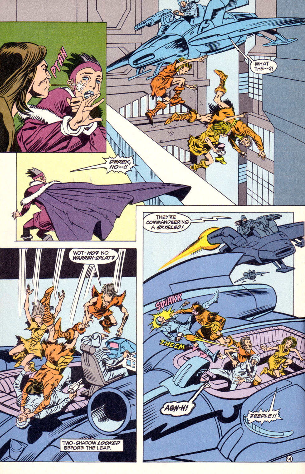 Read online Electric Warrior comic -  Issue #8 - 16