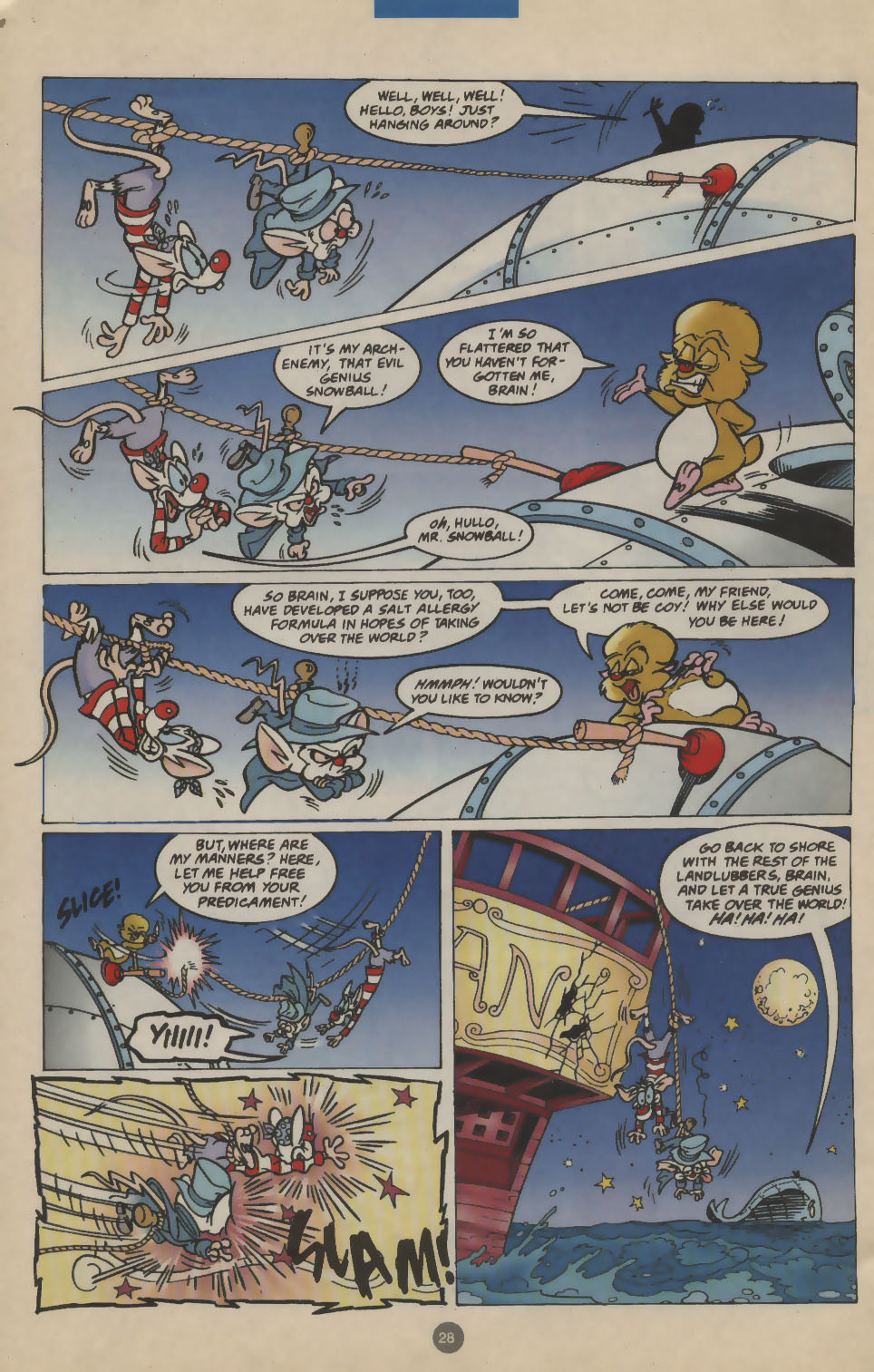 Read online Pinky and The Brain comic -  Issue #12 - 21