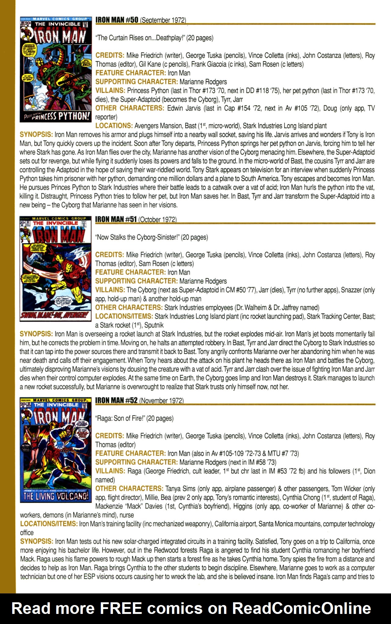 Read online Official Index to the Marvel Universe comic -  Issue #3 - 40