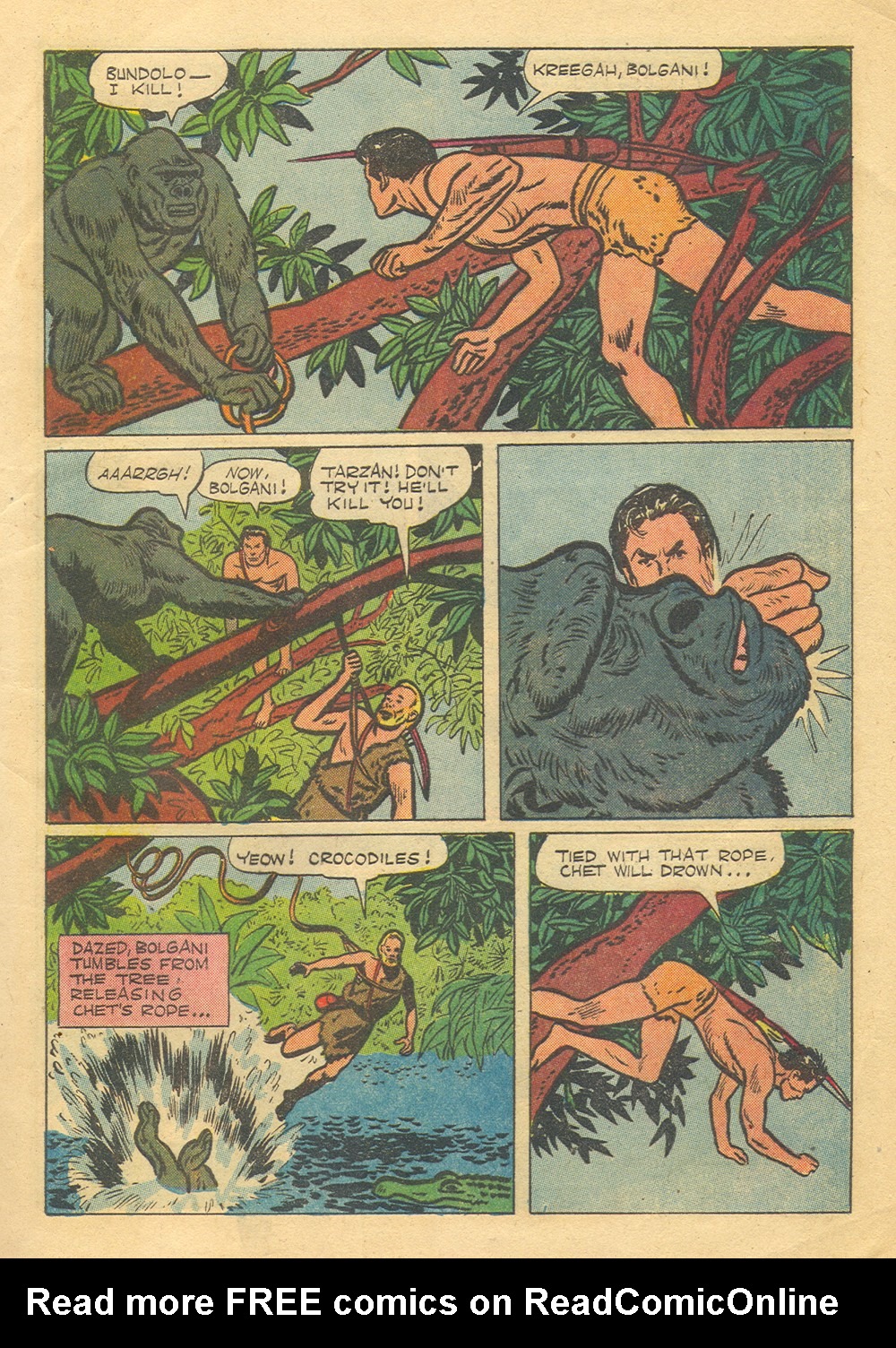 Read online Tarzan (1948) comic -  Issue #64 - 5