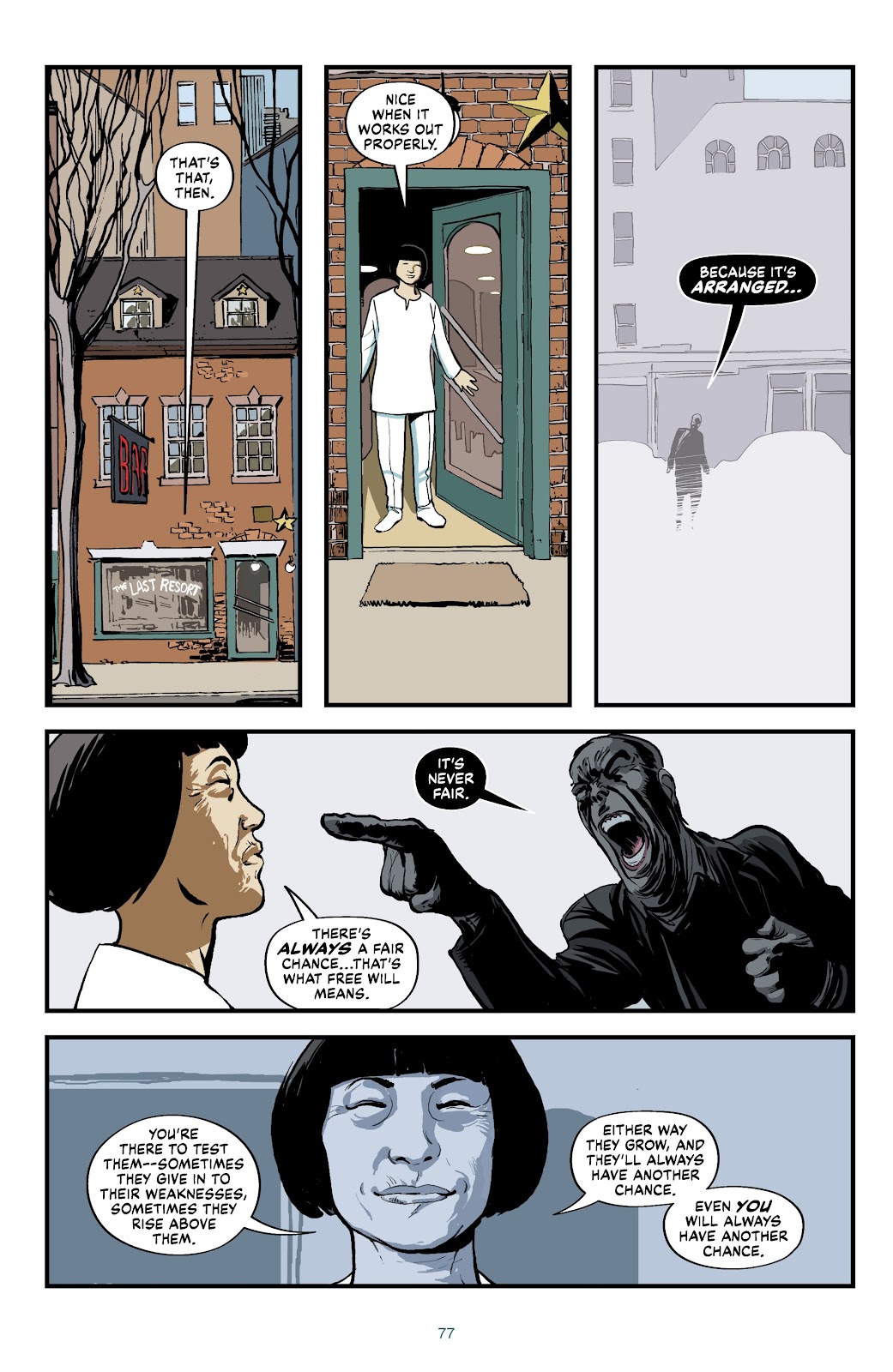 Unfinished Business issue TPB - Page 76
