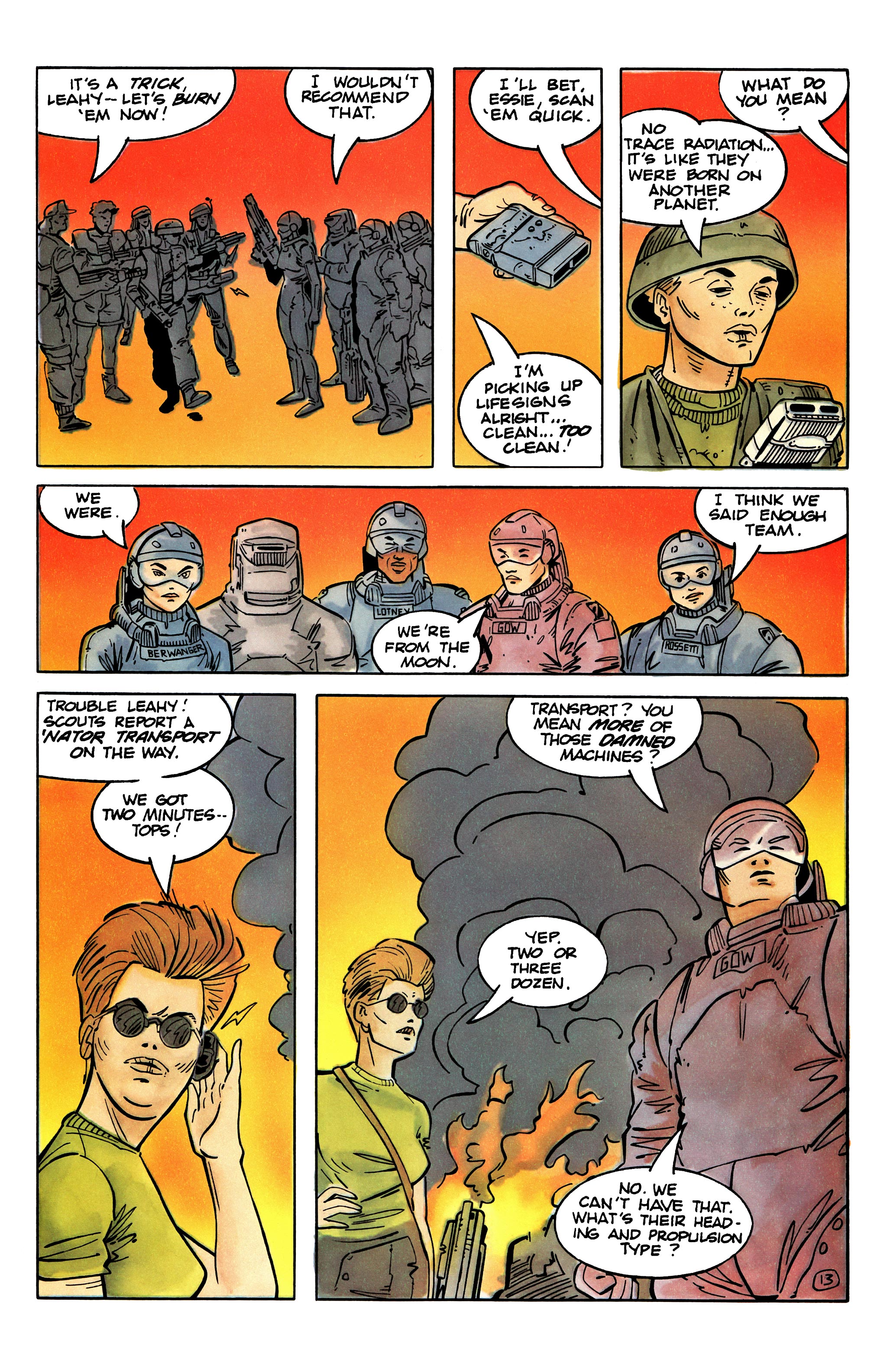 Read online The Terminator (1988) comic -  Issue #1 - 17