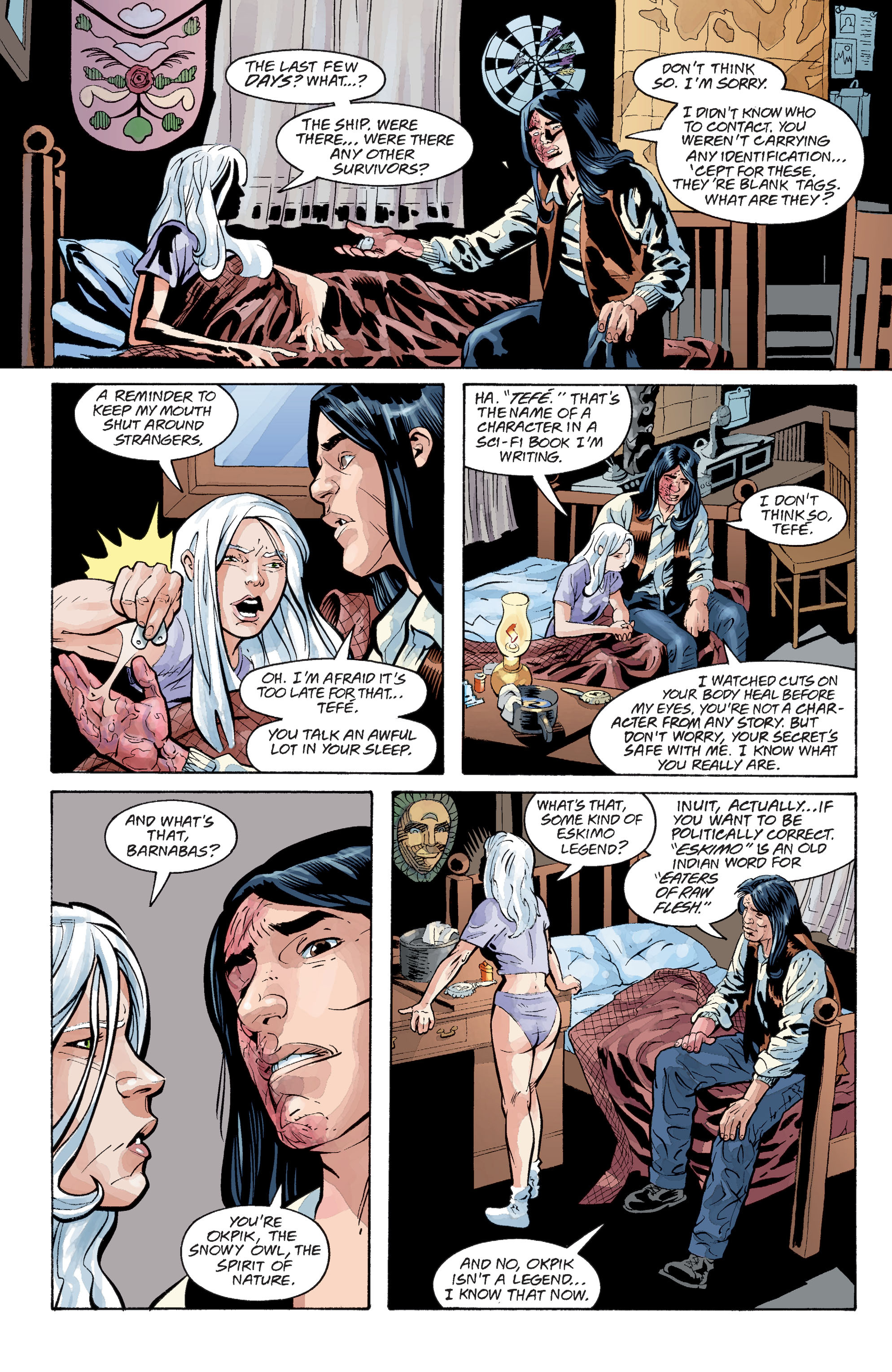 Read online Swamp Thing (2000) comic -  Issue # TPB 1 - 108