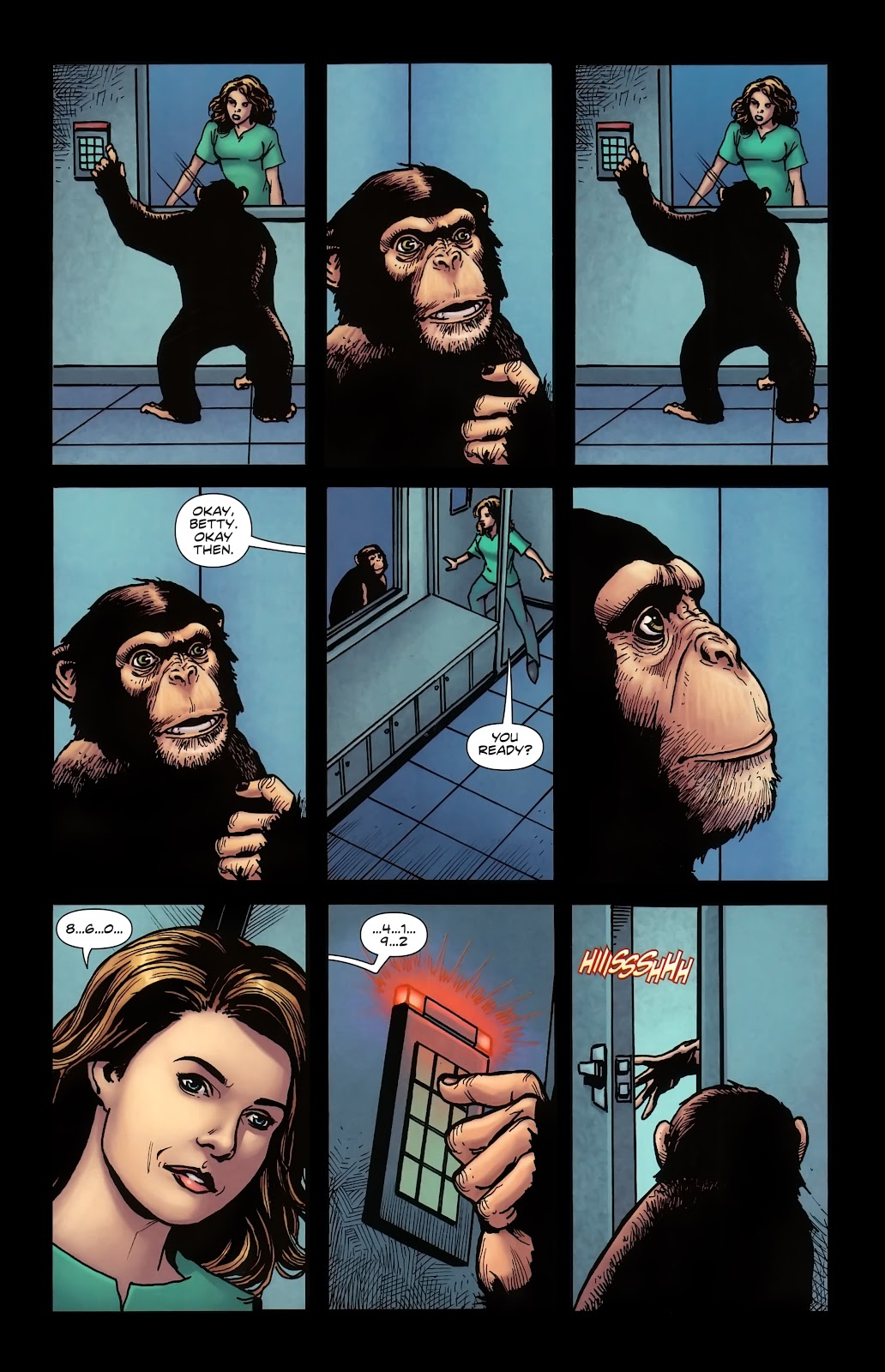 Dawn of the Planet of the Apes:Contagion issue Full - Page 21