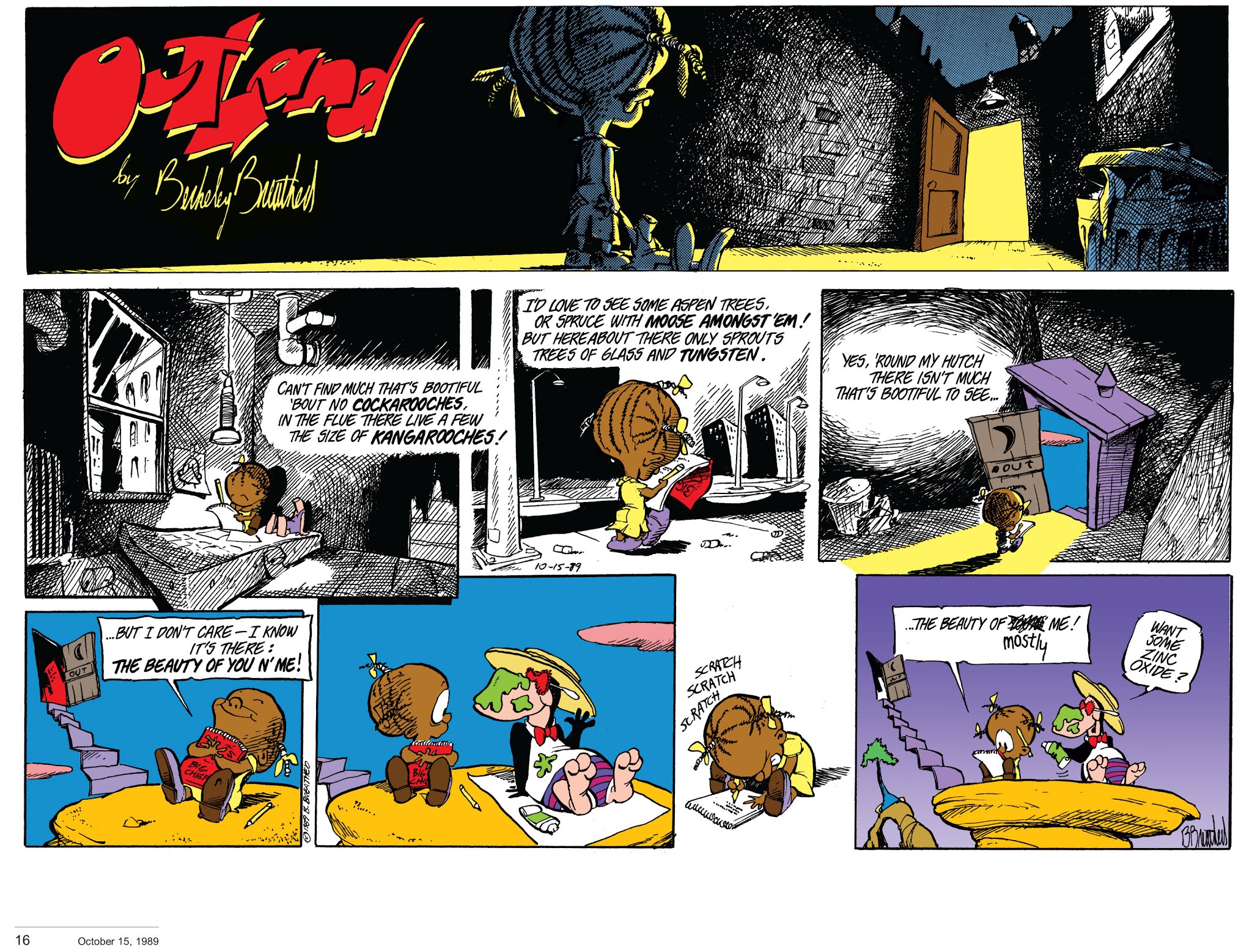 Read online Berkeley Breathed’s Outland comic -  Issue # TPB (Part 1) - 17